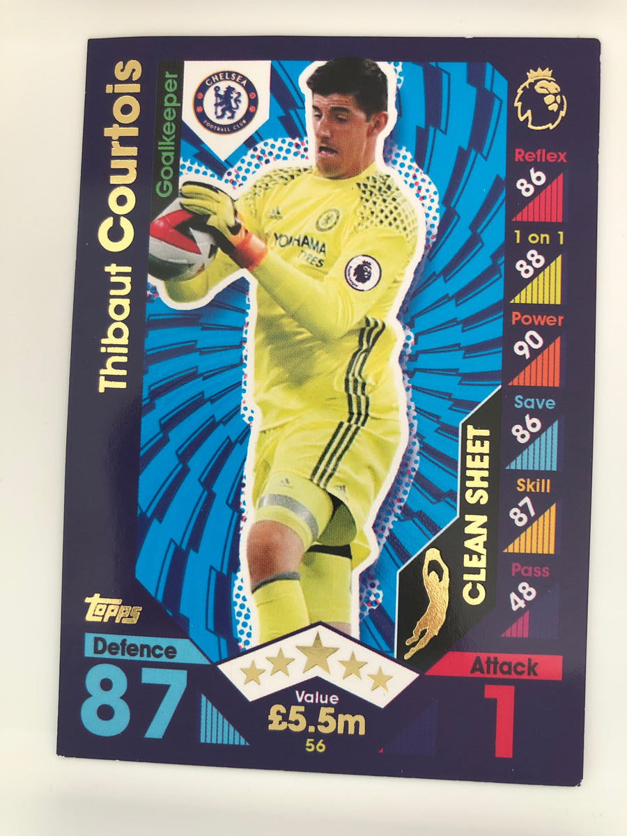 056. THIBAUT COURTOIS - CHELSEA - CLEAN SHEET