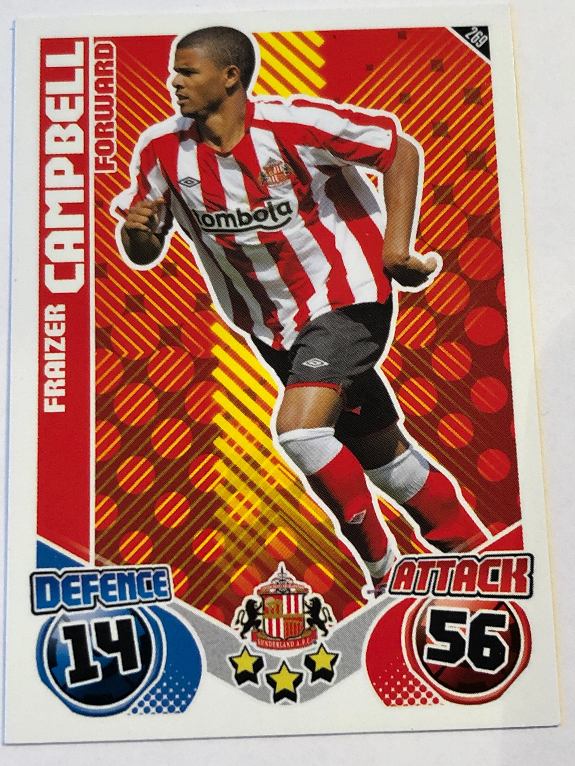 269. FRAIZER CAMPBELL - SUNDERLAND
