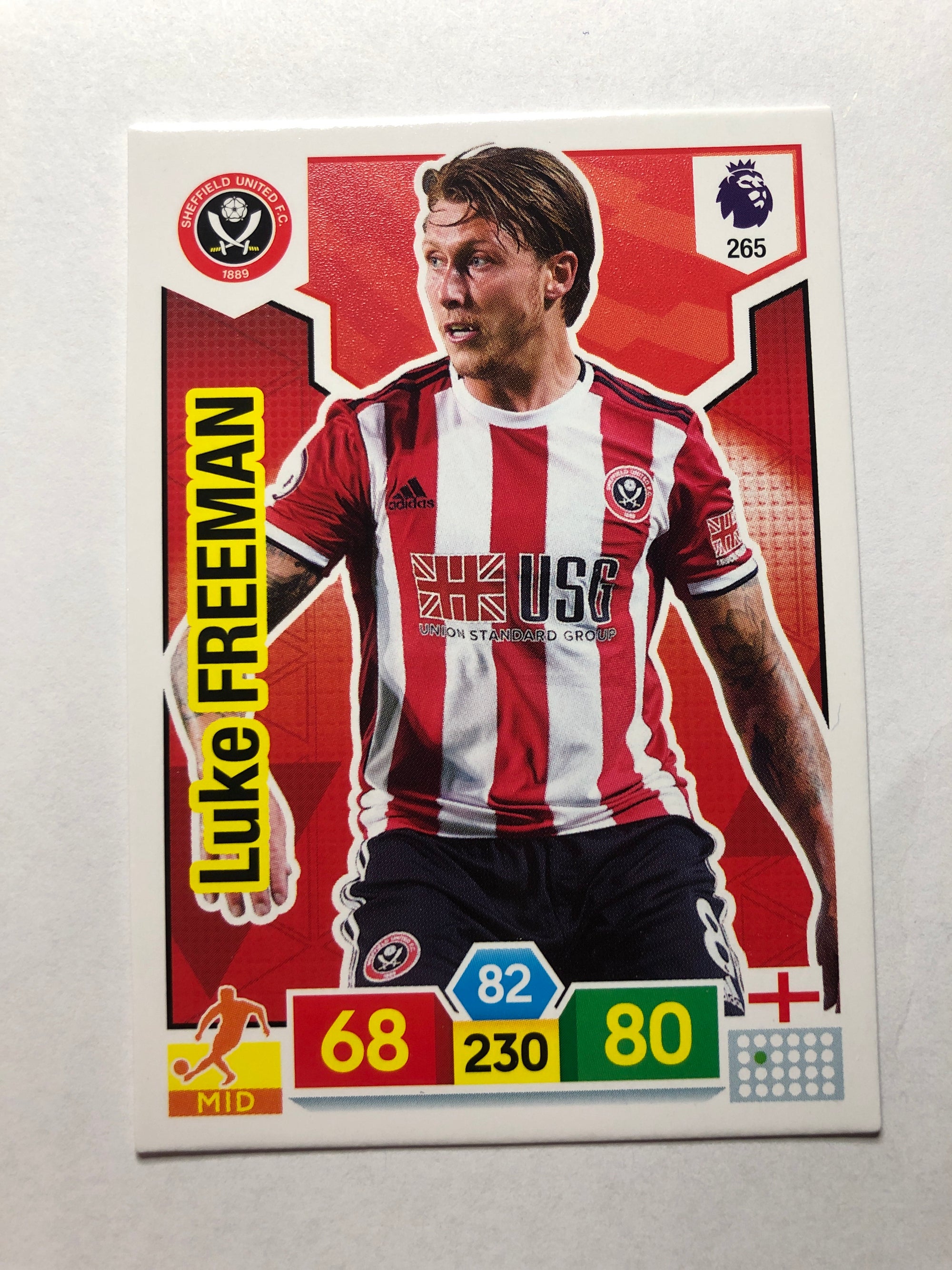 265. LUKE FREEMAN - SHEFFIELD UNITED
