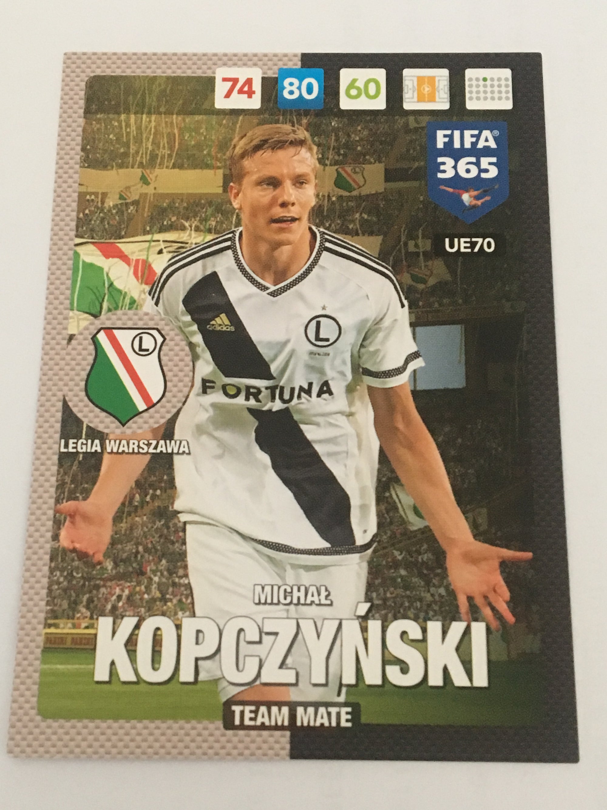 UE070 - MICHAŁ KOPXZYŃSKI - LEGIA WARSZAWA - TEAM MATE