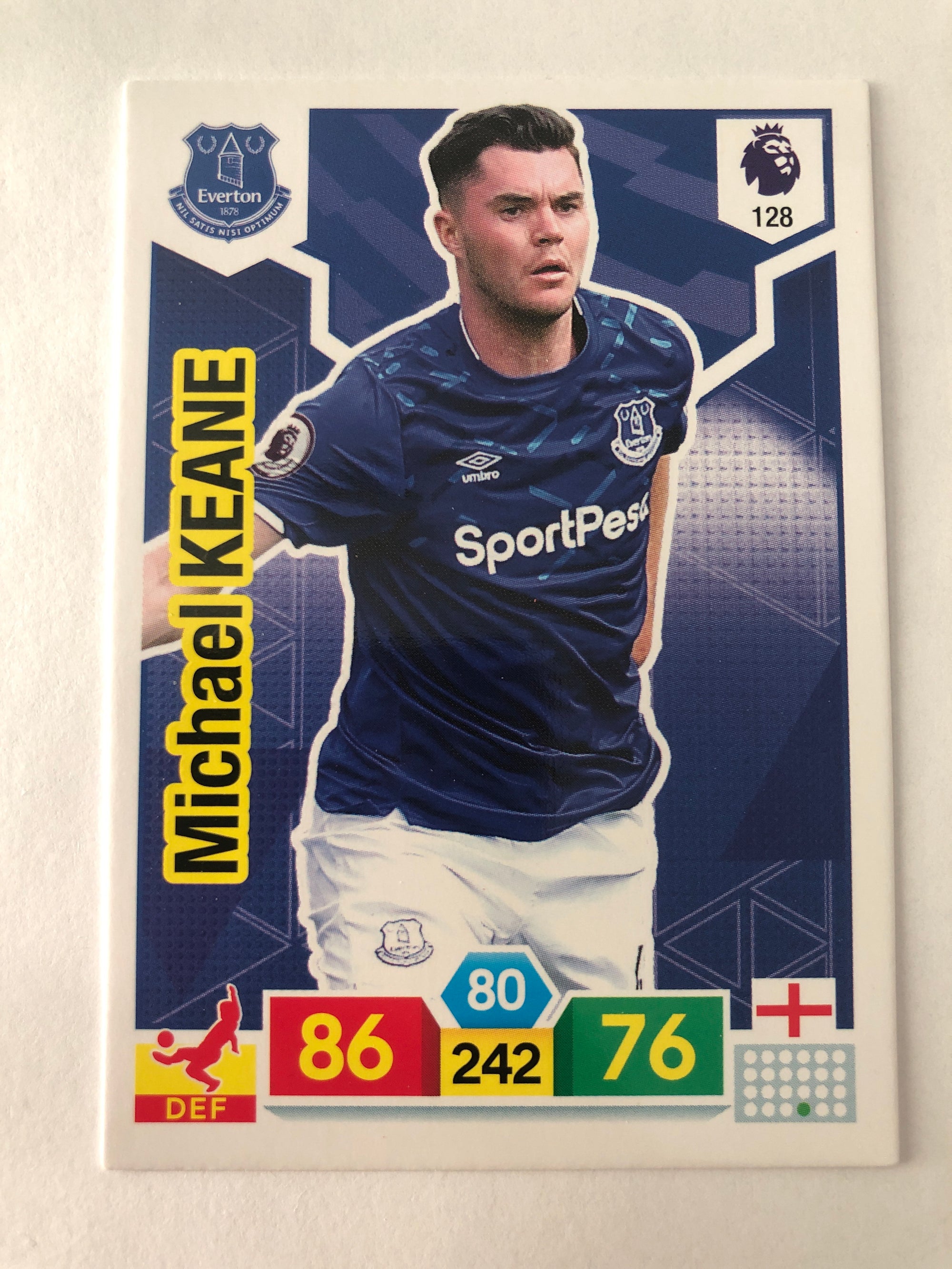 128. MICHAEL KEANE - EVERTON