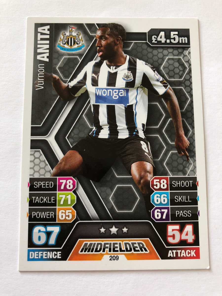 209. VURNON ANITA - NEWCASTLE UNITED