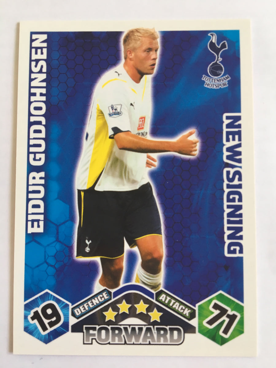 NS127. EIDUR GUDJOHNSEN - TOTTENHAM HOTSPUR - NEW SIGNING