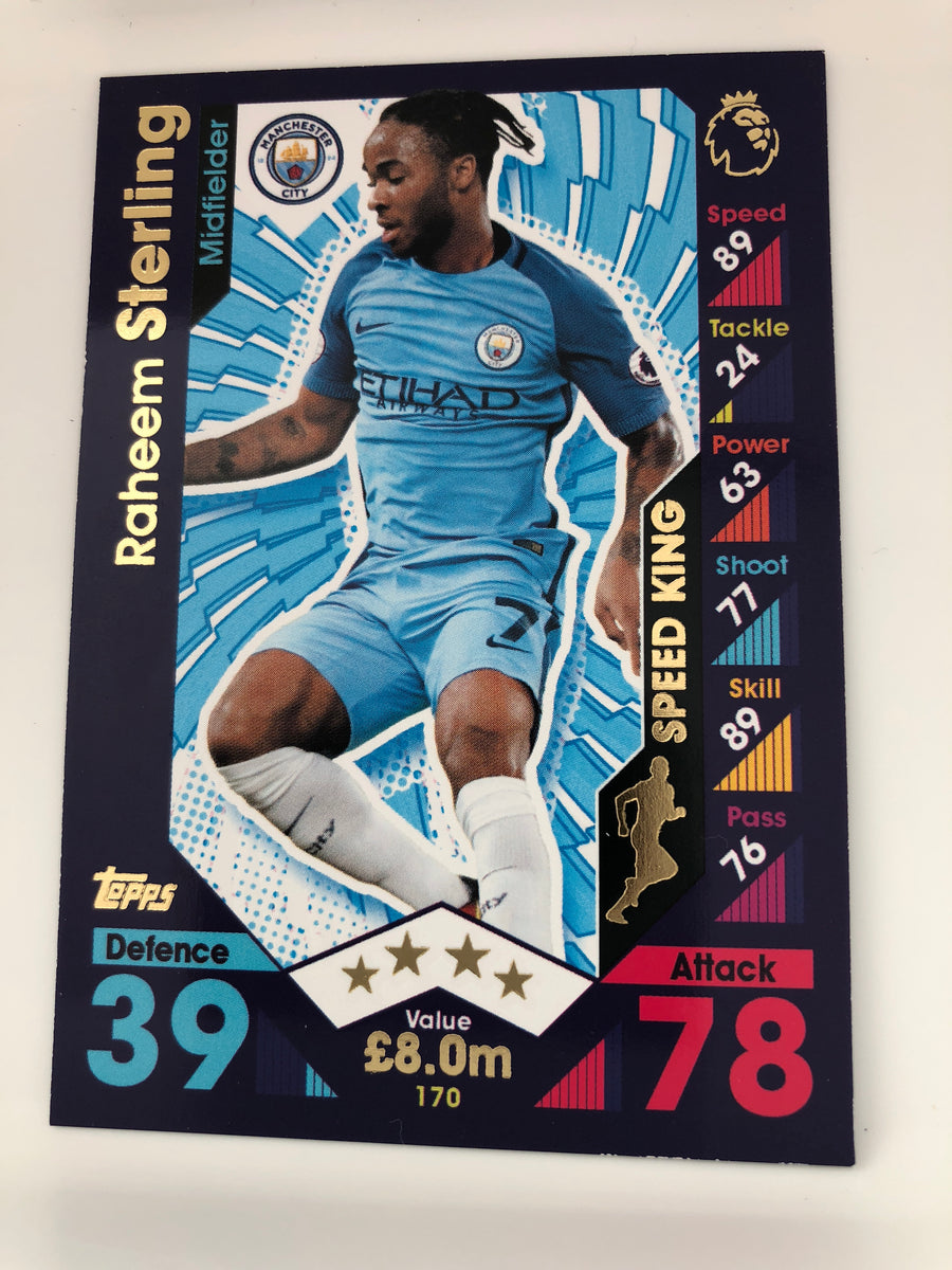 170. RAHEEM STERLING - MANCHESTER CITY - SPEED KING