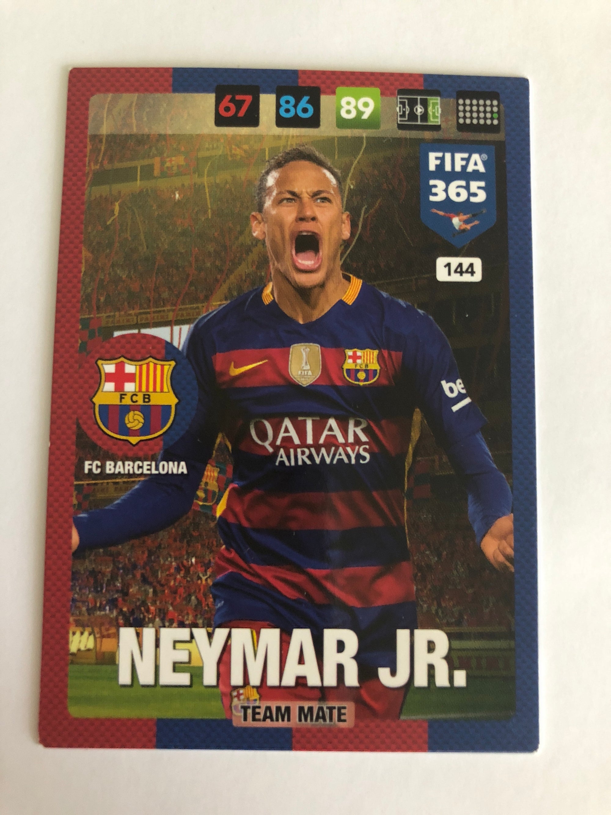 144. NEYMAR JR. - FC BARCELONA - TEAM MATE