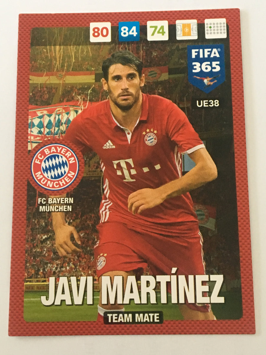UE038 - JAVI MARTÍNEZ - FC BAYERN MÜNCHEN - TEAM MATE