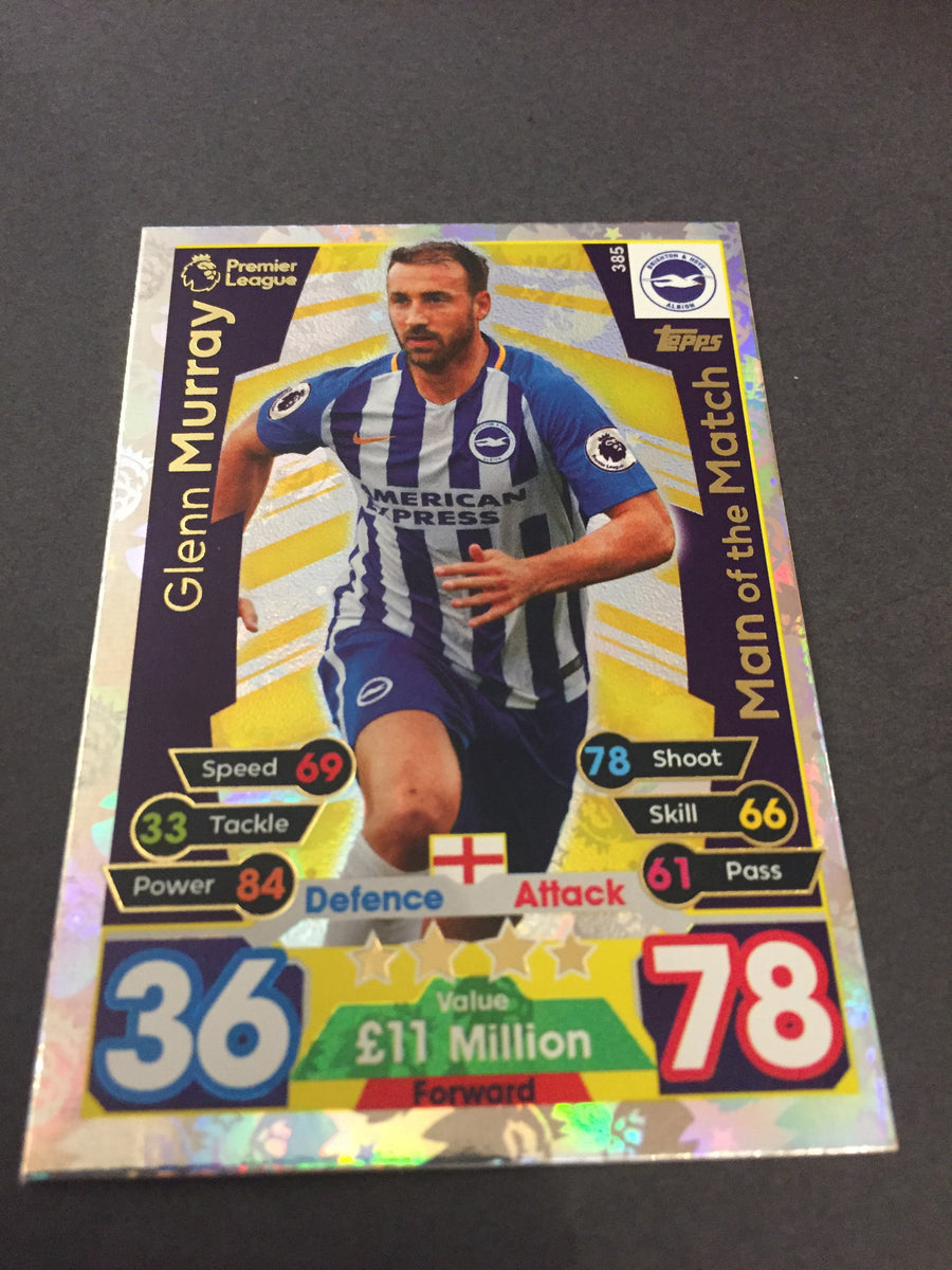 385. GLENN MURRAY - BRIGTHON & HOVE ALBION - MAN OF THE MATCH