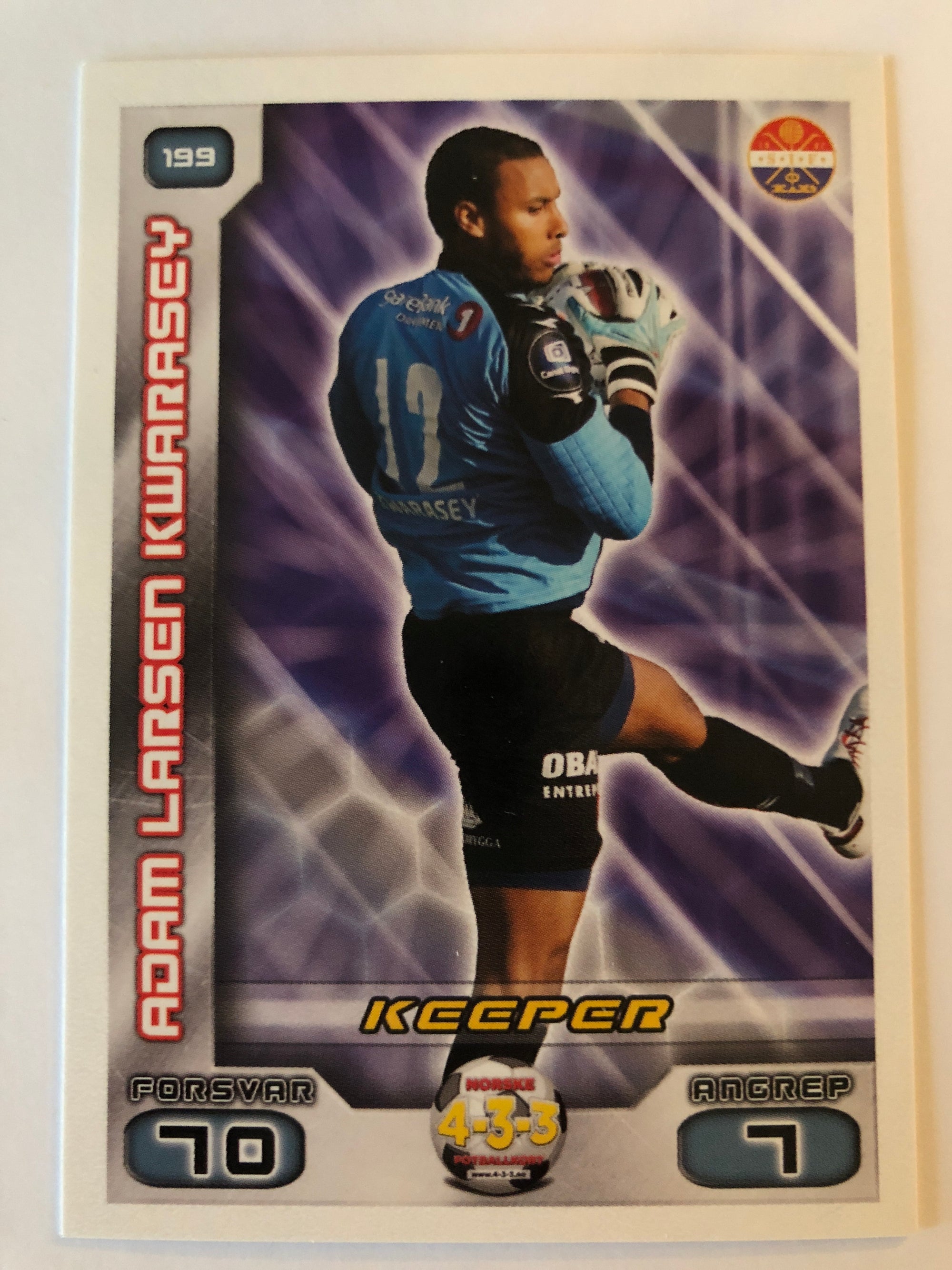 199. ADAM LARSEN KWARASEY - STRØMSGODSET IF