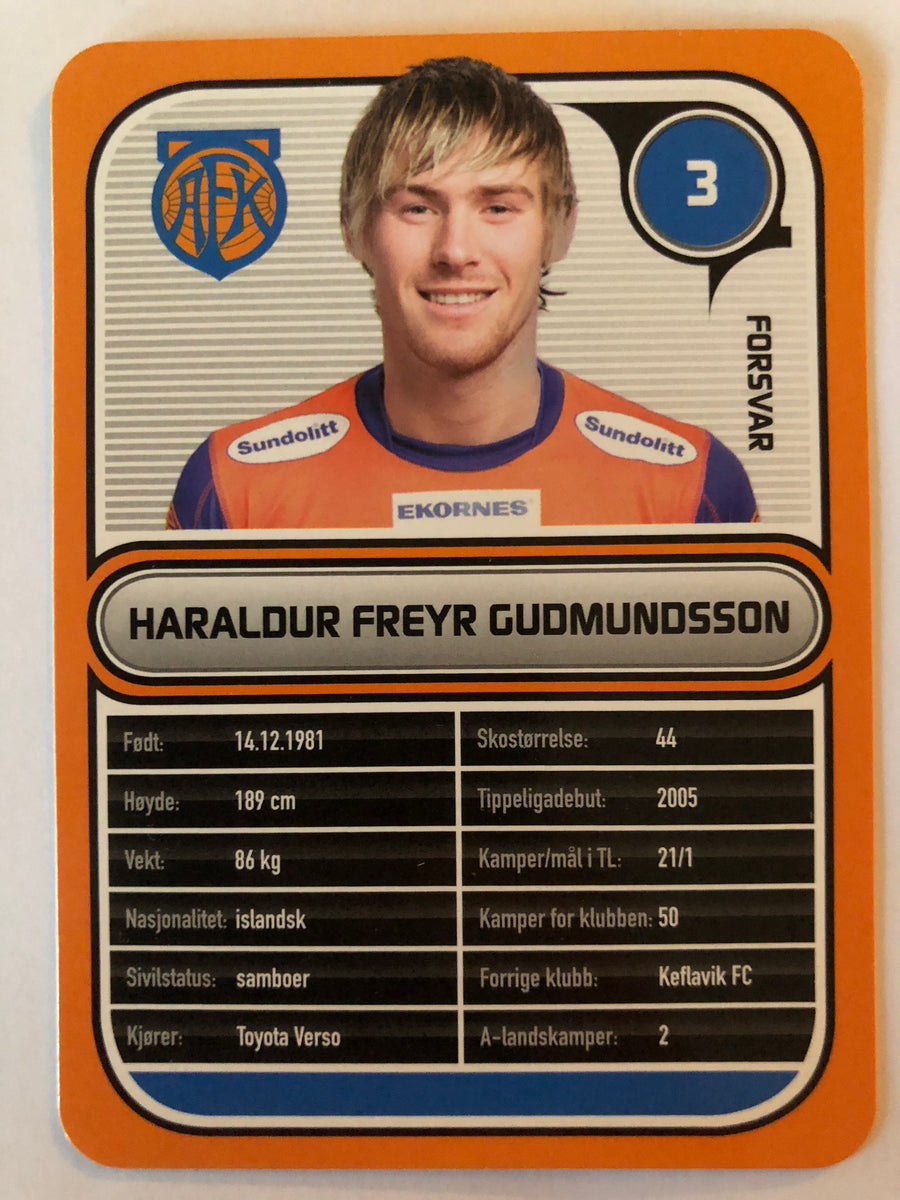 AALESUND 003. HARALDUR FREYR GUDMUNDSSON