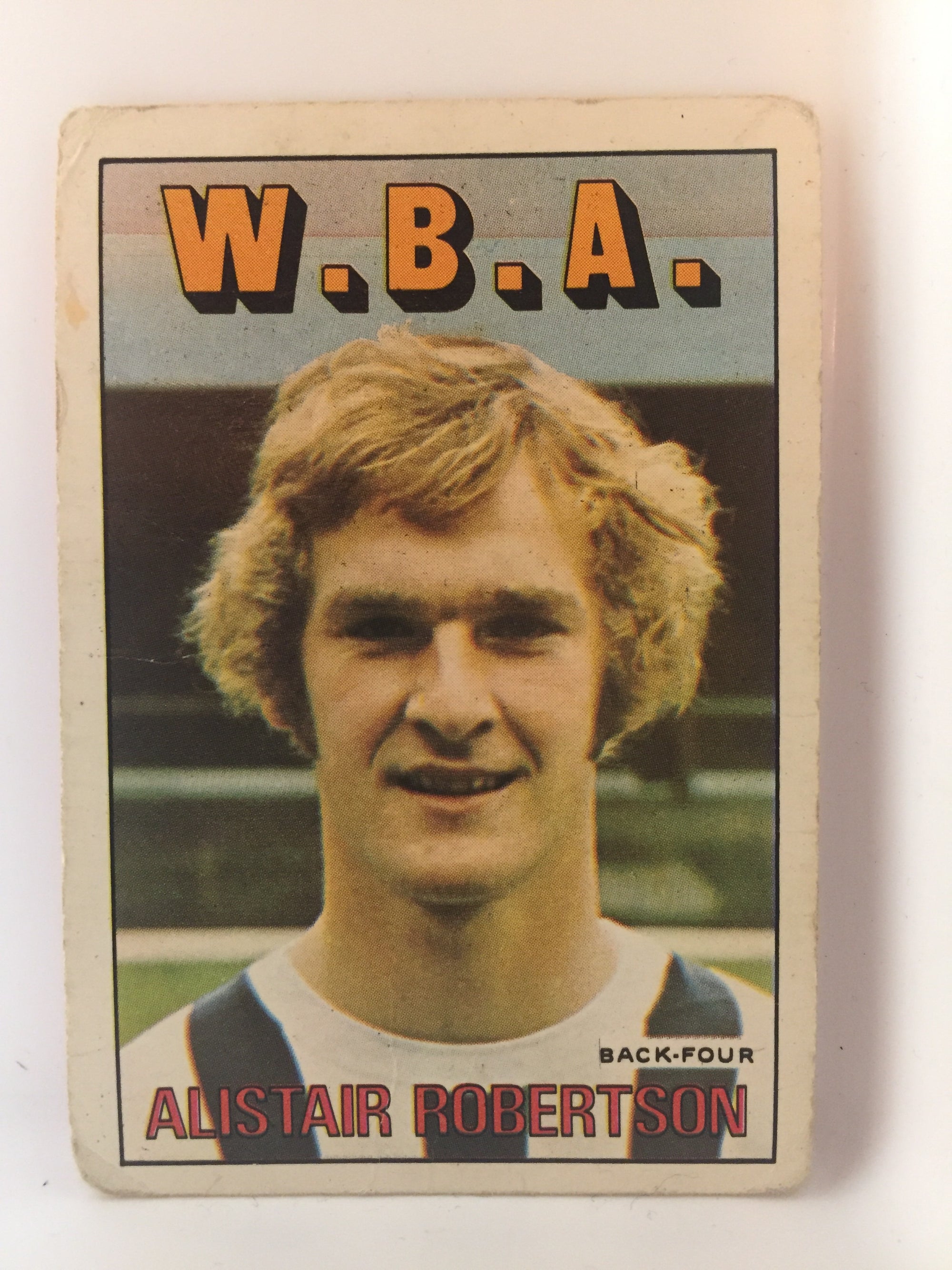 199. ALISTAIR ROBERTSON - WEST BROMVICH ALBION