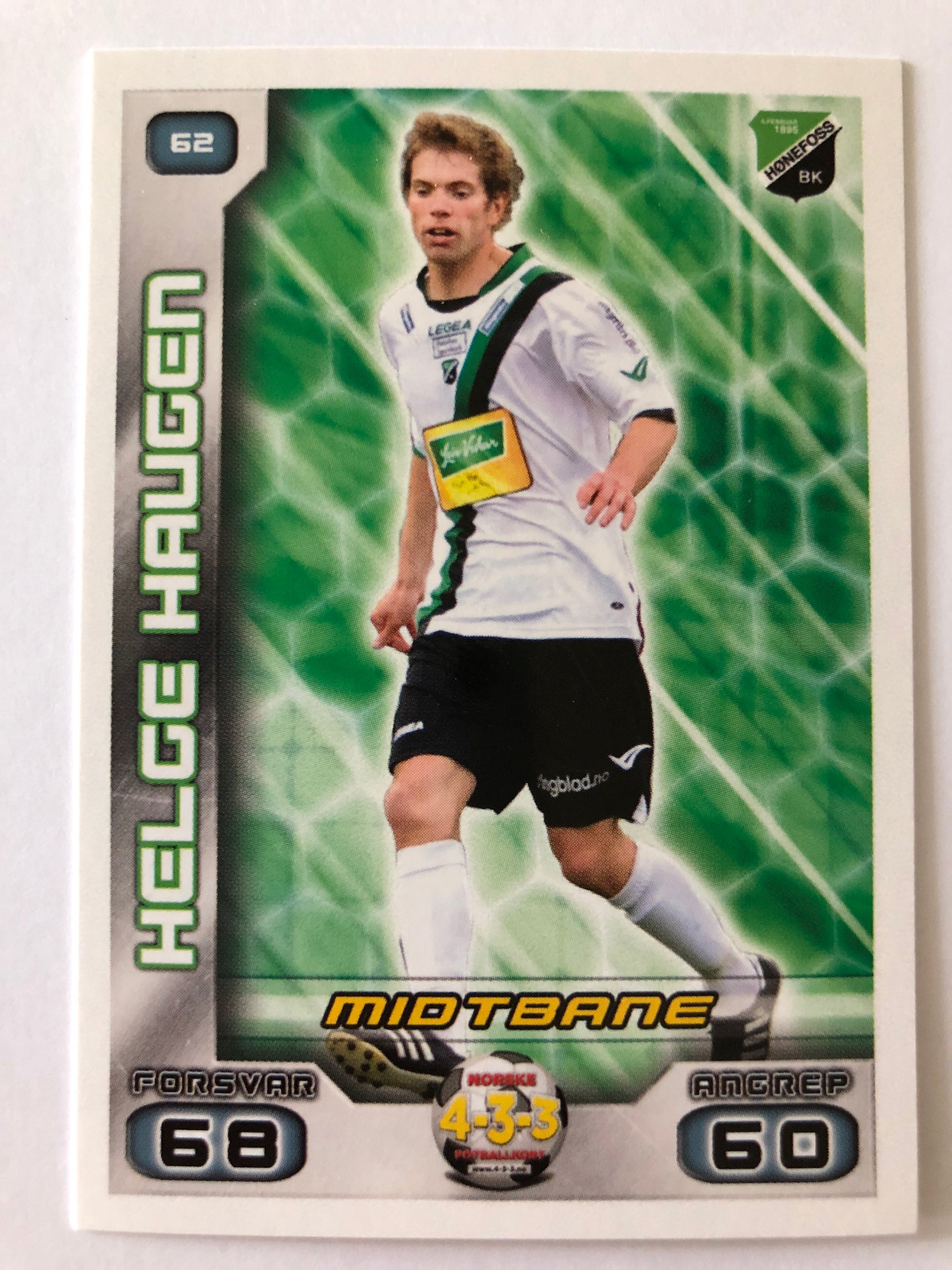 062. HELGE HAUGEN - HØNEFOSS BK