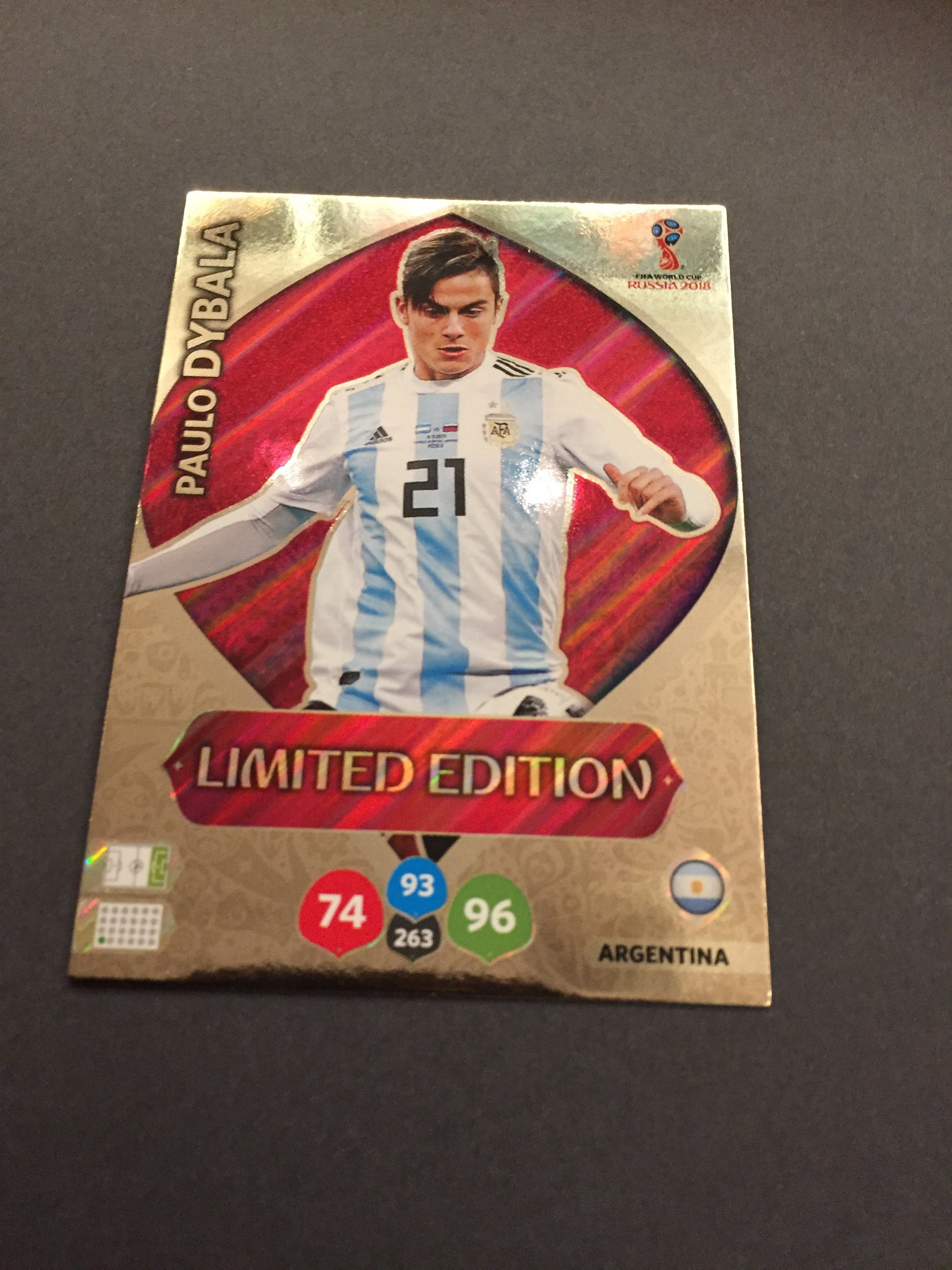 LIMITED EDITION - PAULO DYBALA - ARGENTINA