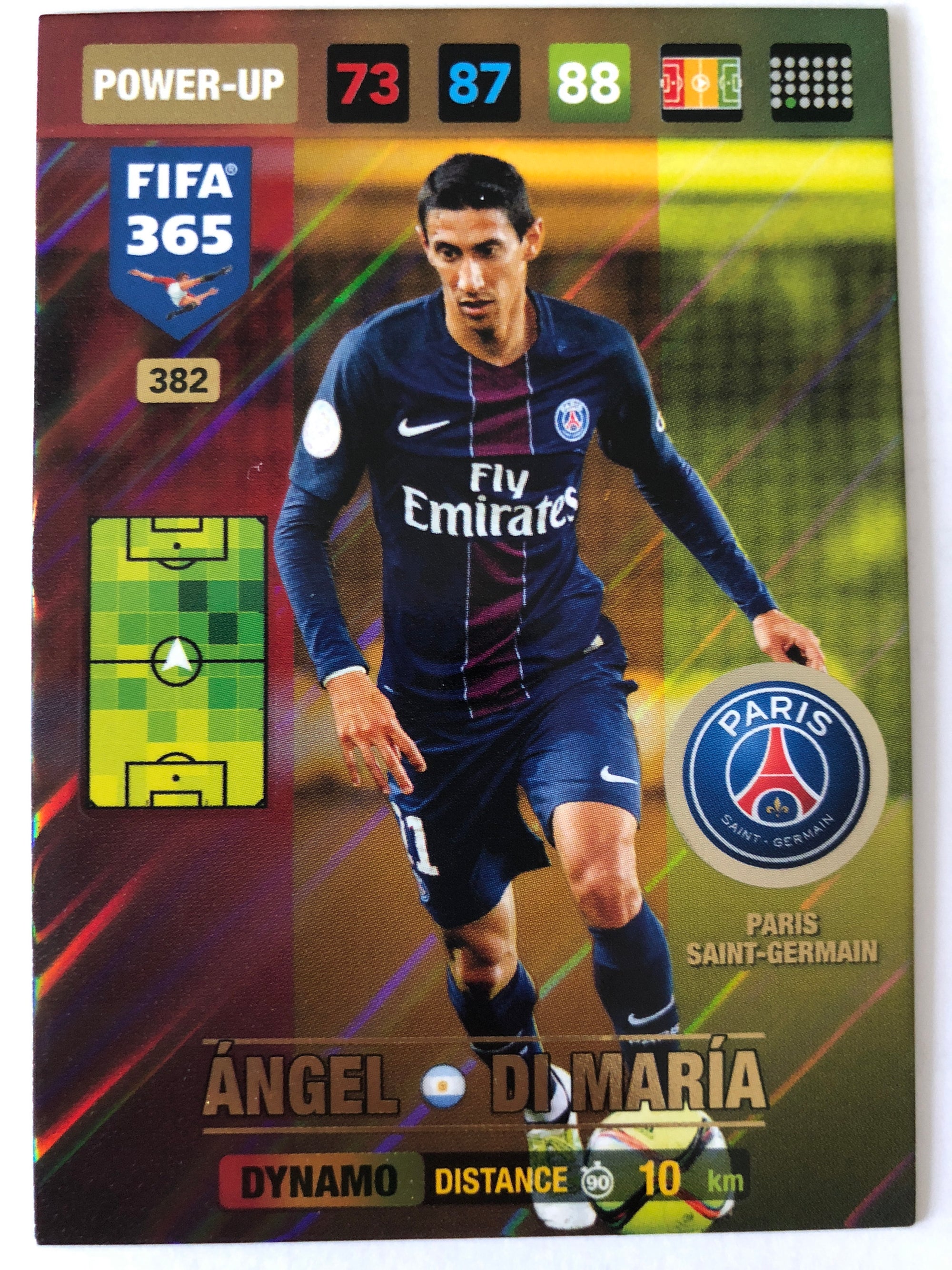 382. ÁNGEL DI MARIA - PARIS SAINT-GERMAIN - POWER-UP - DYNAMO
