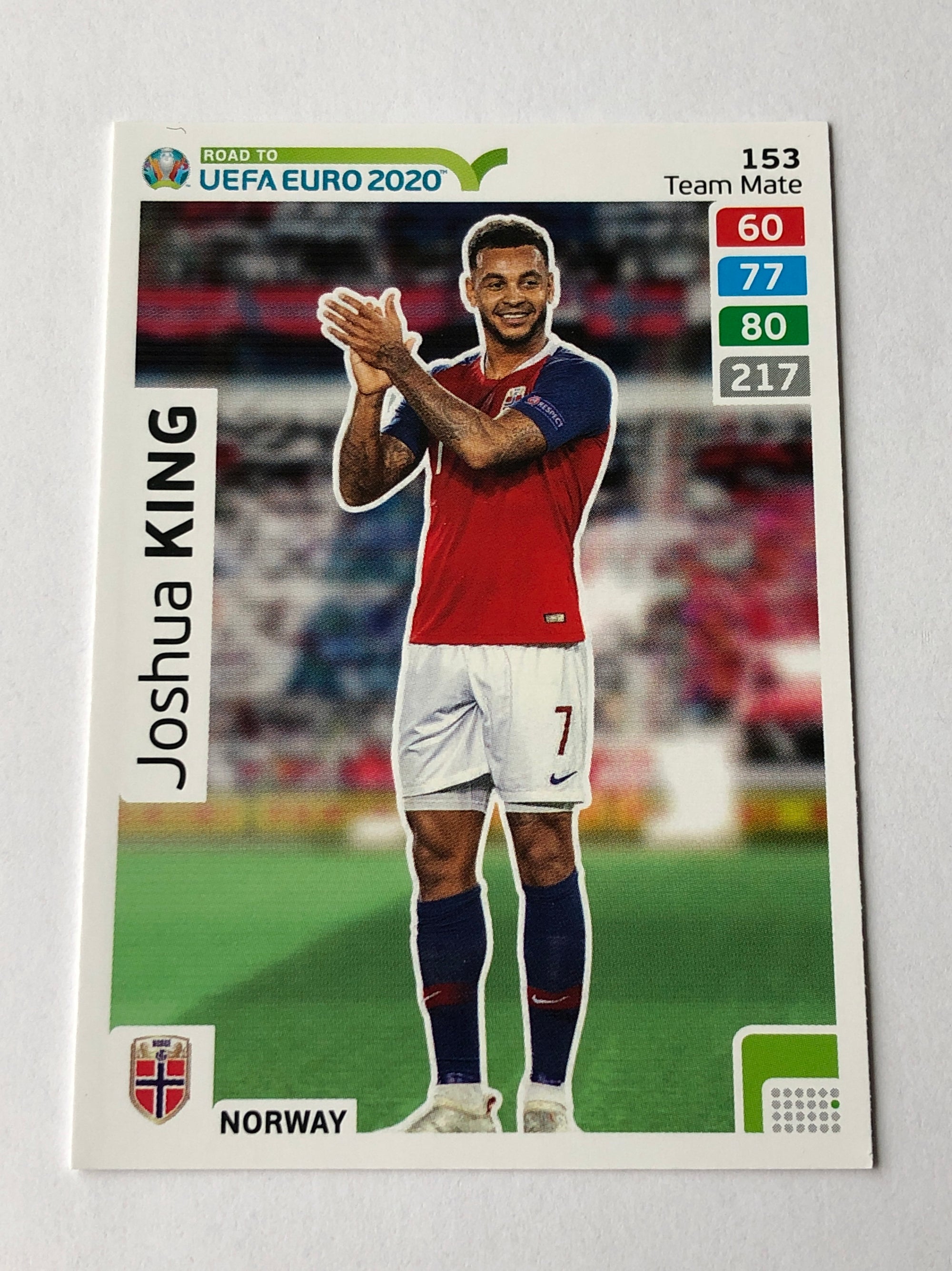153. JOSHUA KING - NORGE