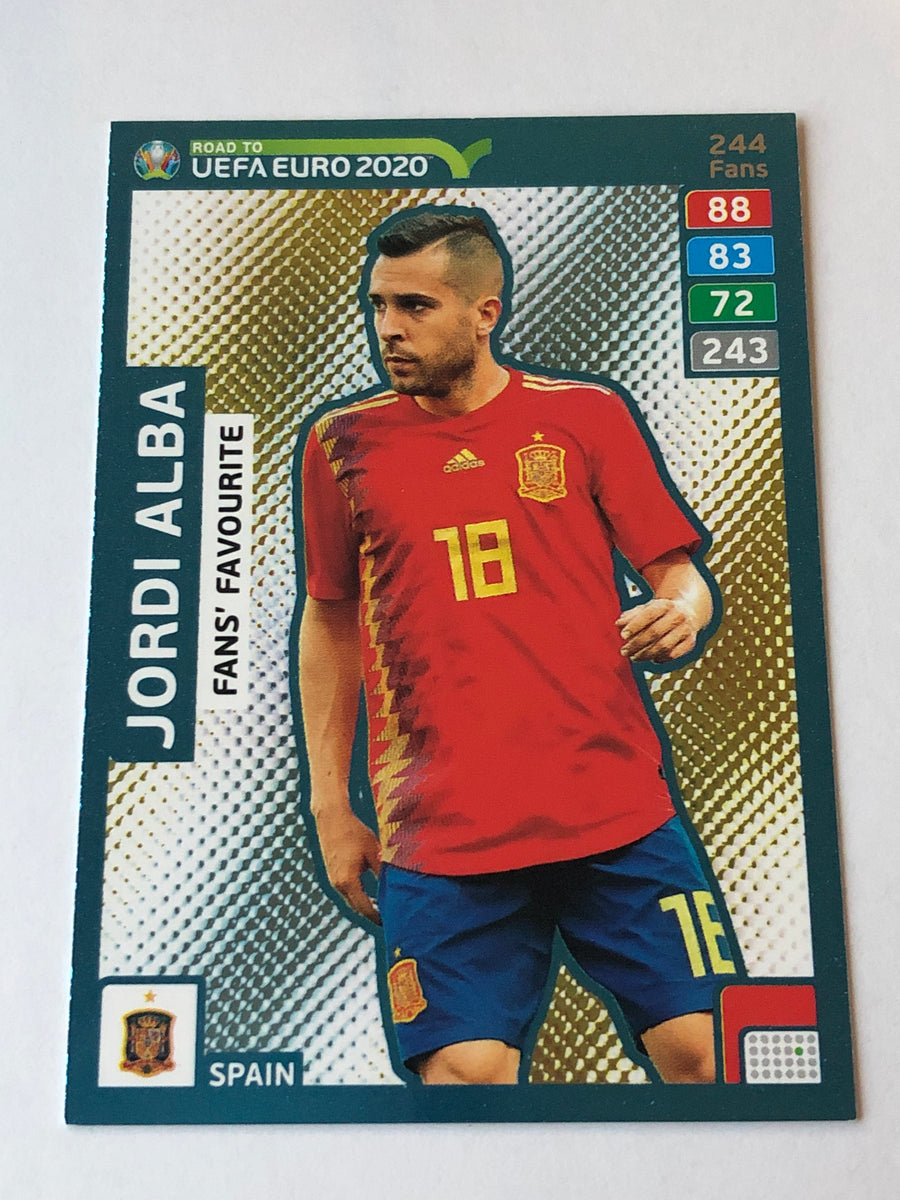 244. JORDI ALBA - SPANIA - FANS FAVOURITE