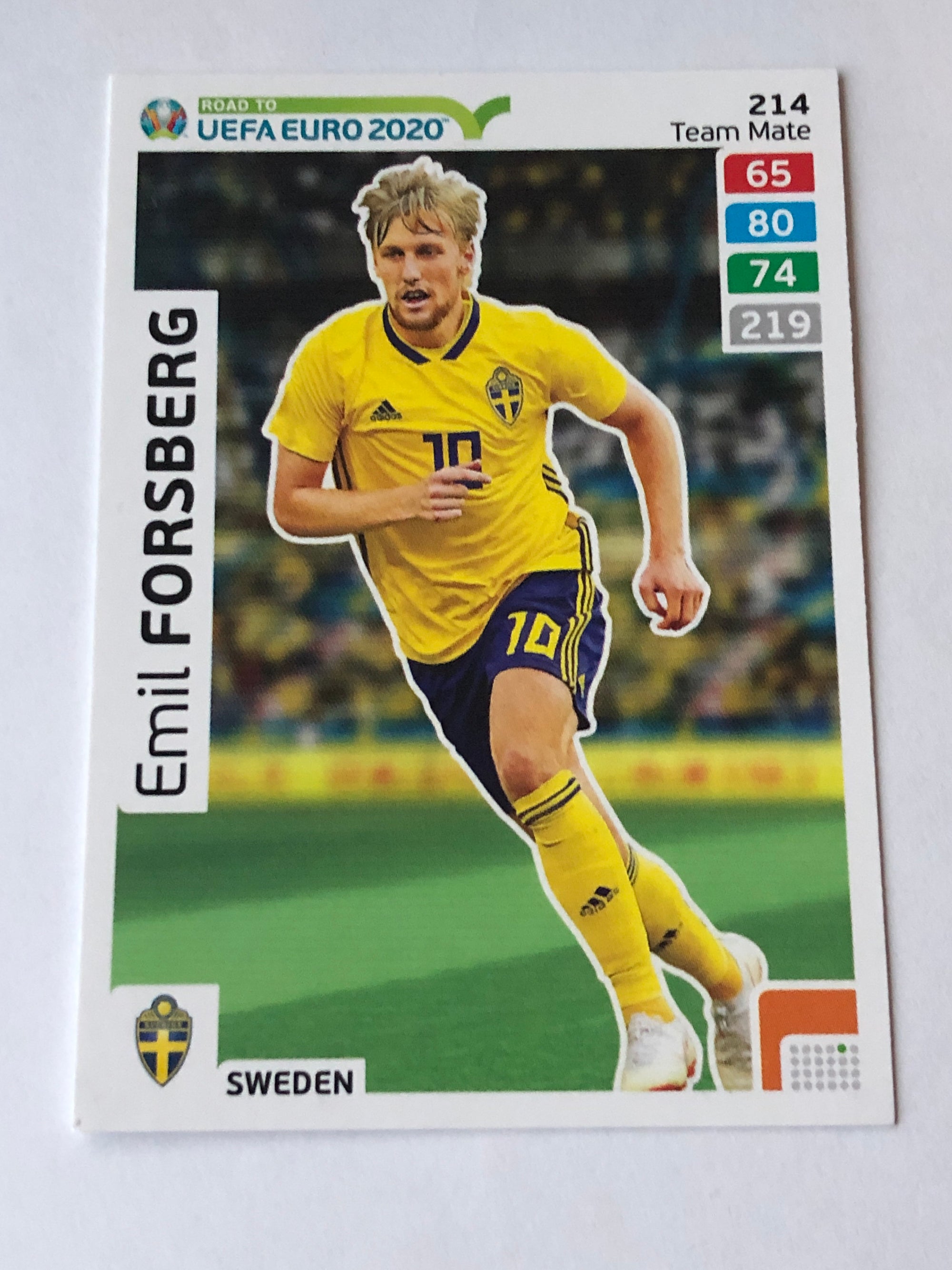 214. EMIL FORSBERG - SVERIGE
