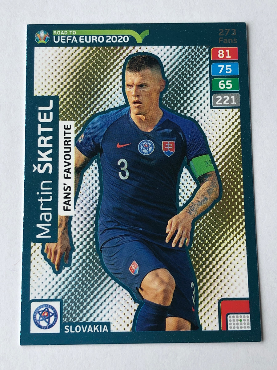 273. MARTIN SKRTEL - SLOVAKIA - FANS FAVOURITE