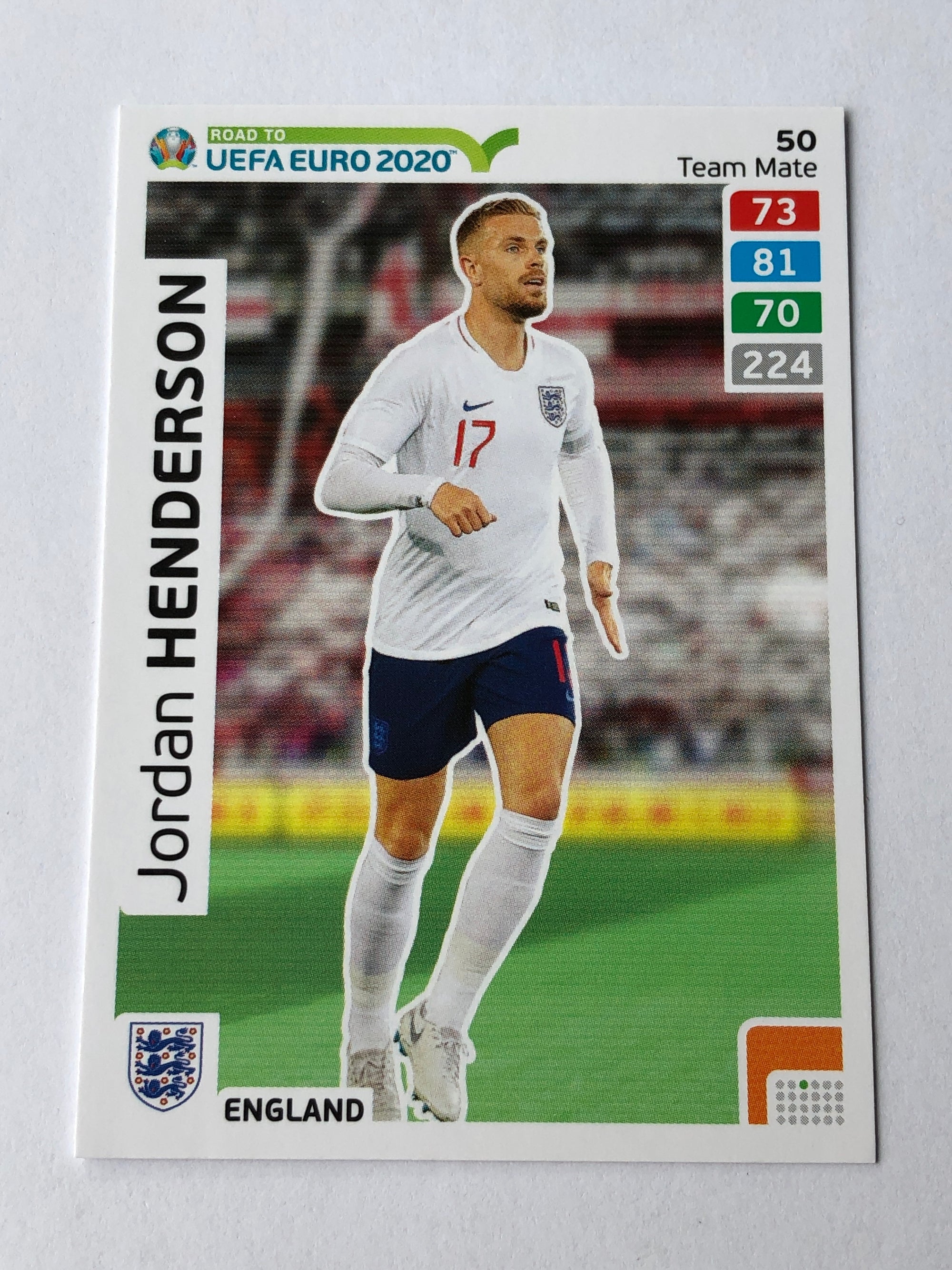 050. JORDAN HENDERSON - ENGLAND