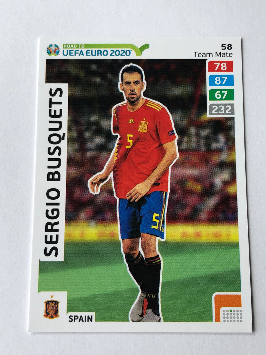 058. SERGIO BUSQUETS - SPANIA