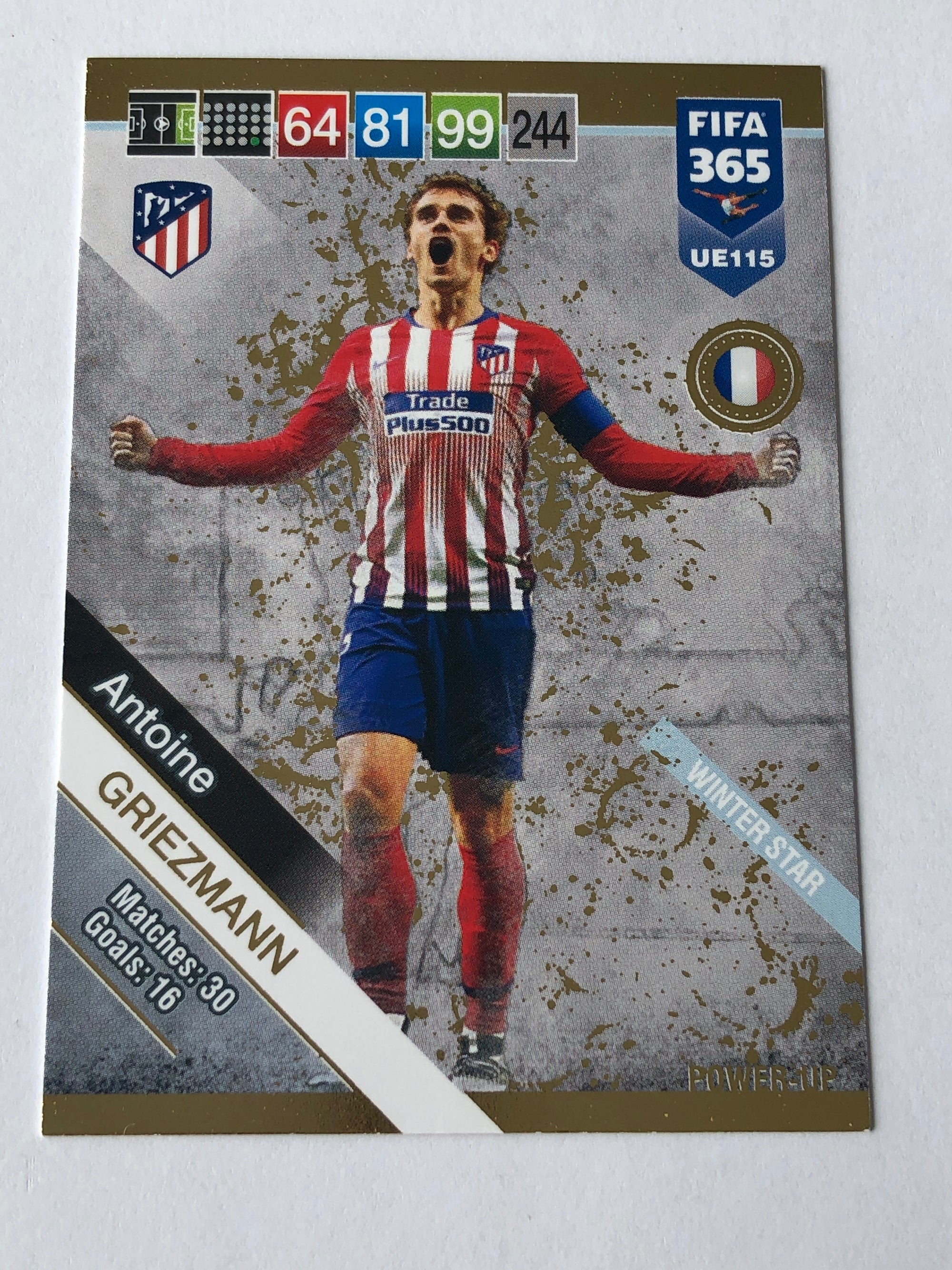UE115. ANTOINE GRIEZMANN - ATLETICO MADRID - WINTER STAR