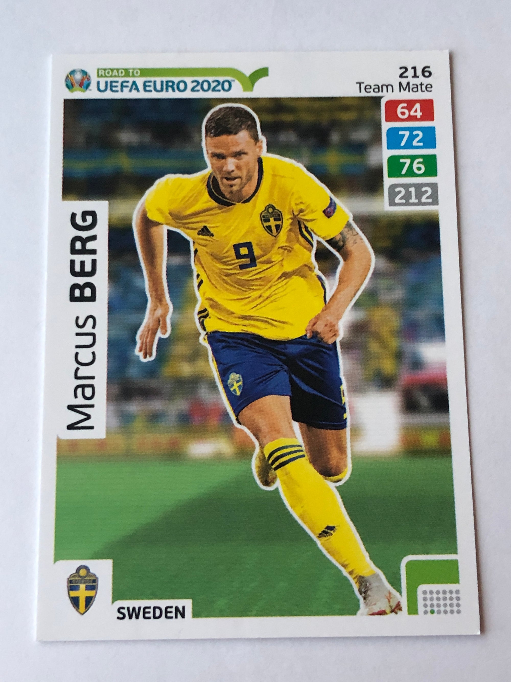 216. MARCUS BERG - SVERIGE