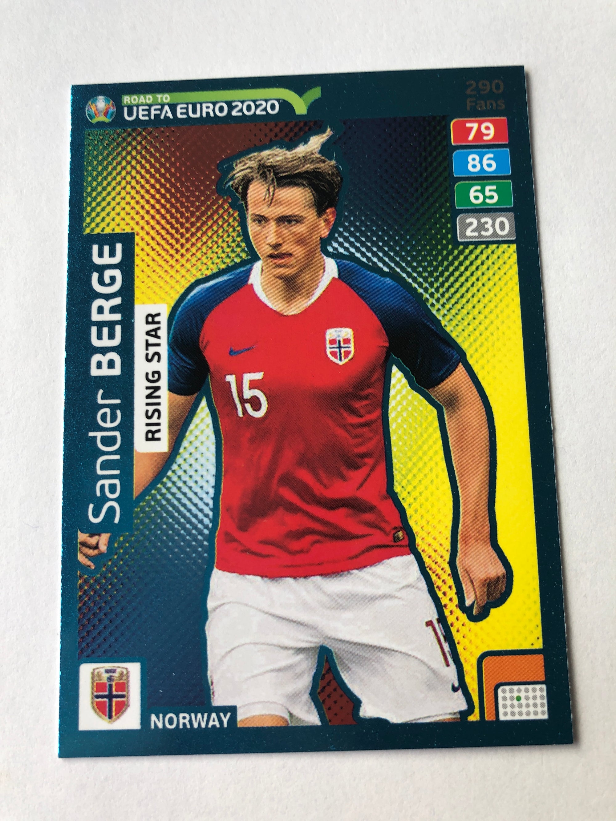 290. SANDER BERGE - NORGE - RISING STAR