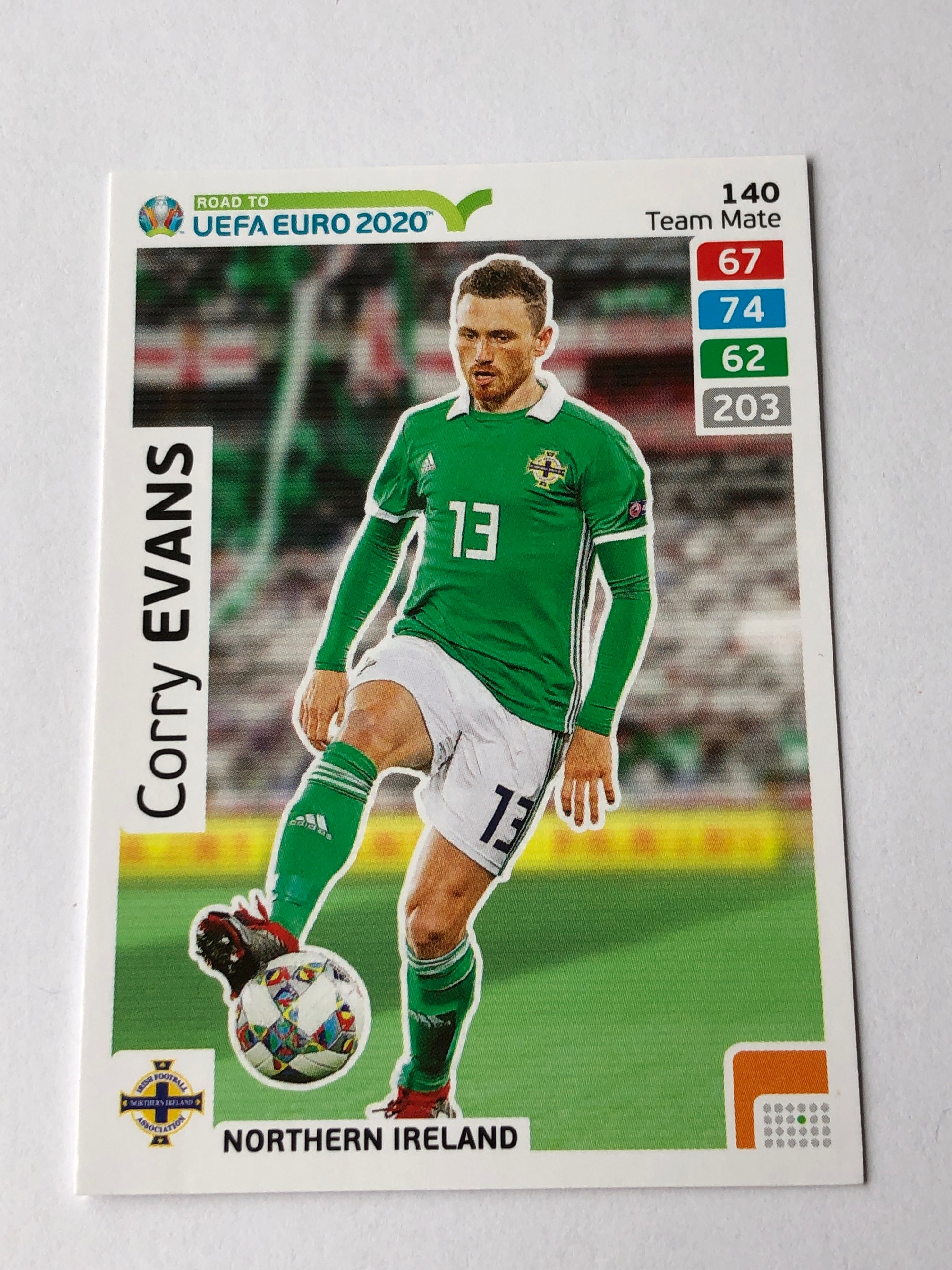 140. CORRY EVANS - NORD-IRLAND