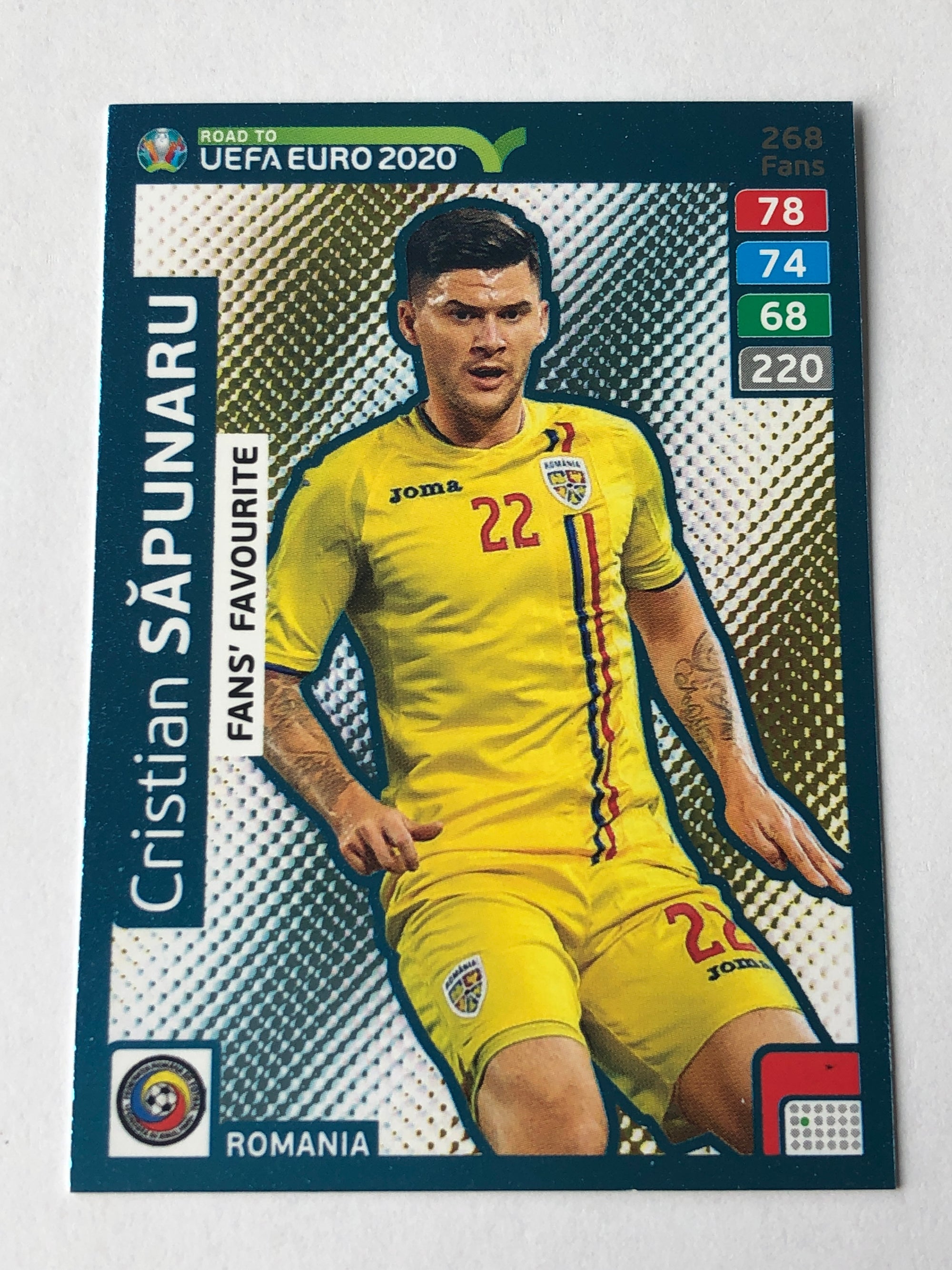 268. CRISTIAN SAPUNARU - ROMANIA - FANS FAVOURITE