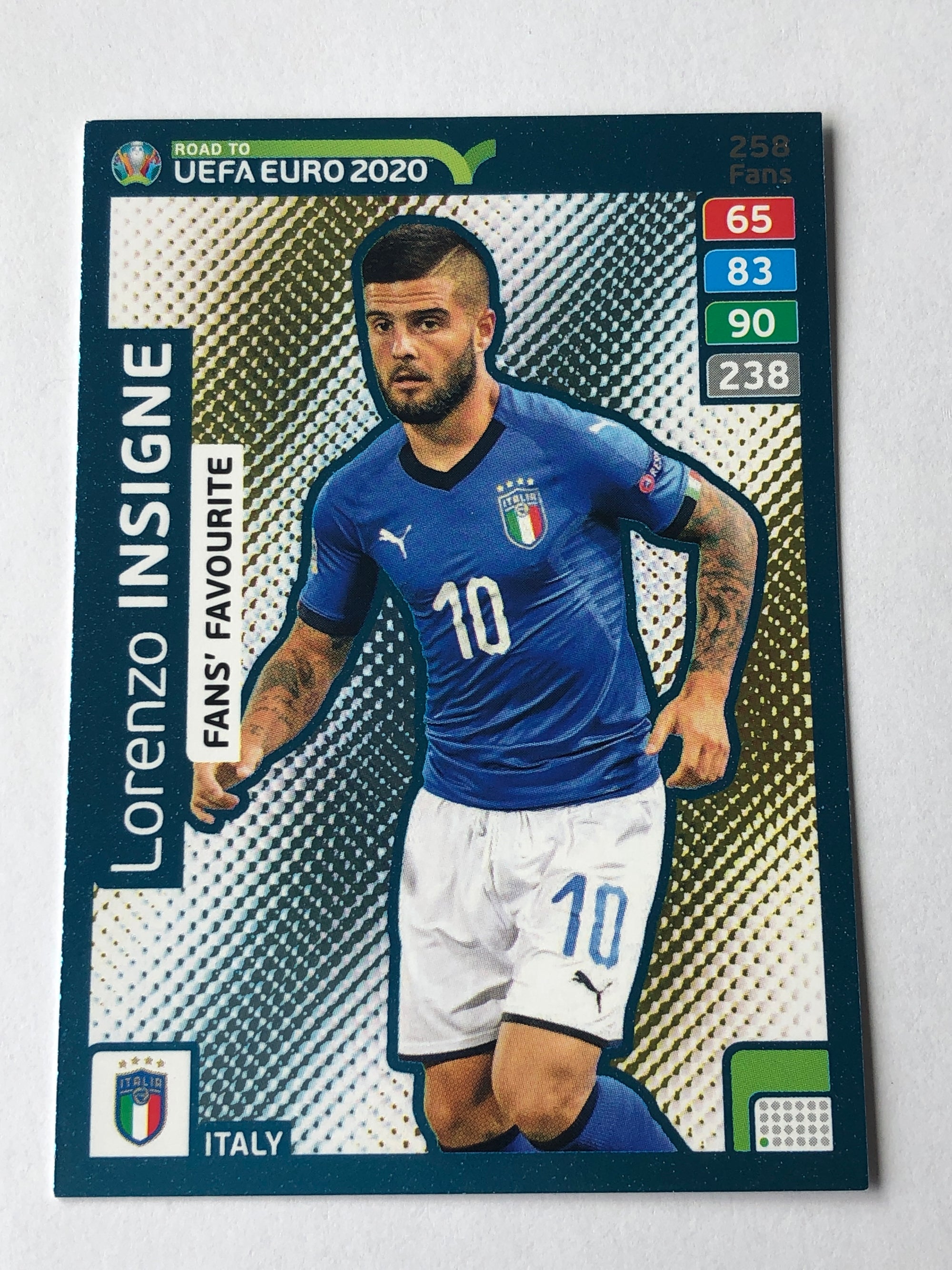 258. LORENZO INSIGNE - ITALIA - FANS FAVOURITE