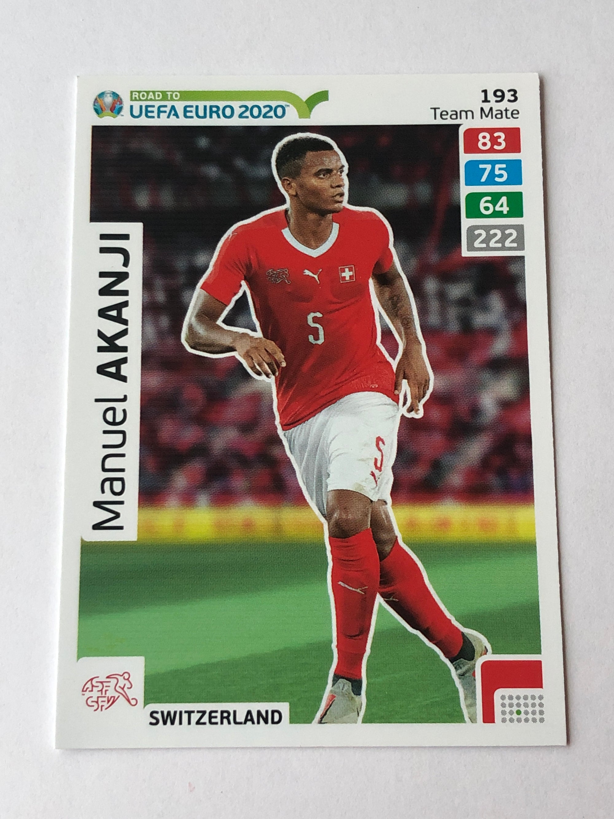 193. MANUEL AKANJI - SVEITS