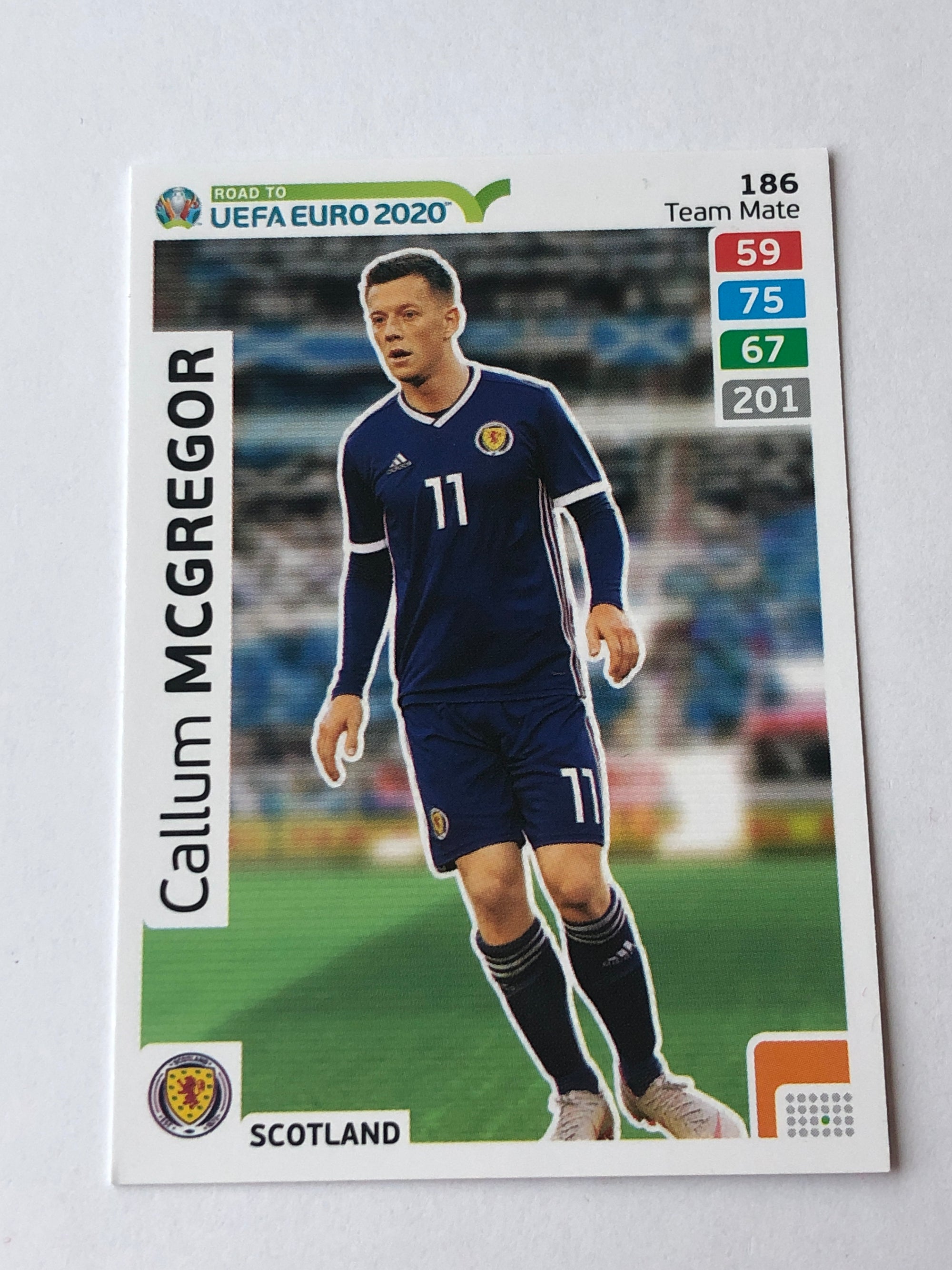 186. CALLUM MCGREGOR - SCOTLAND