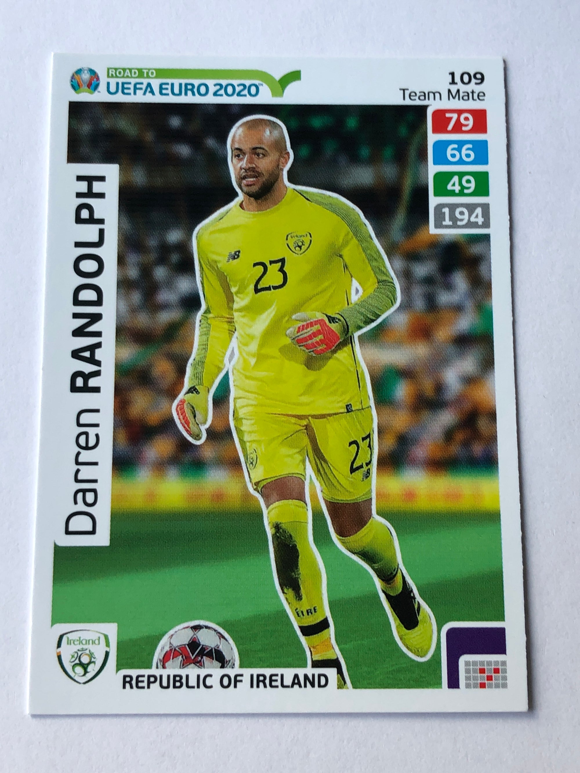 109. DARREN RANDOLPH - IRLAND
