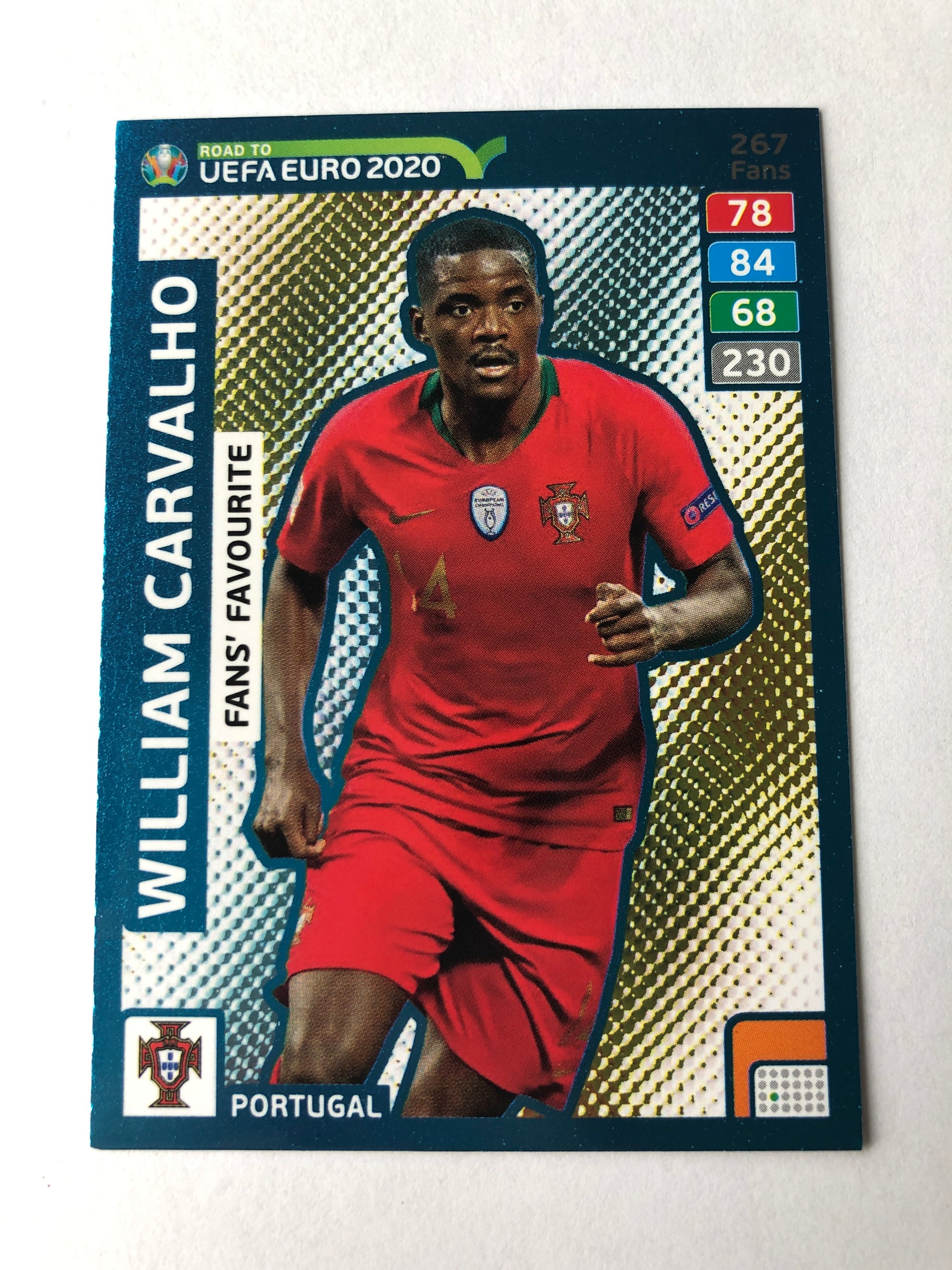 267. WILLIAM CARVALHO - PORTUGAL - FANS FAVOURITE