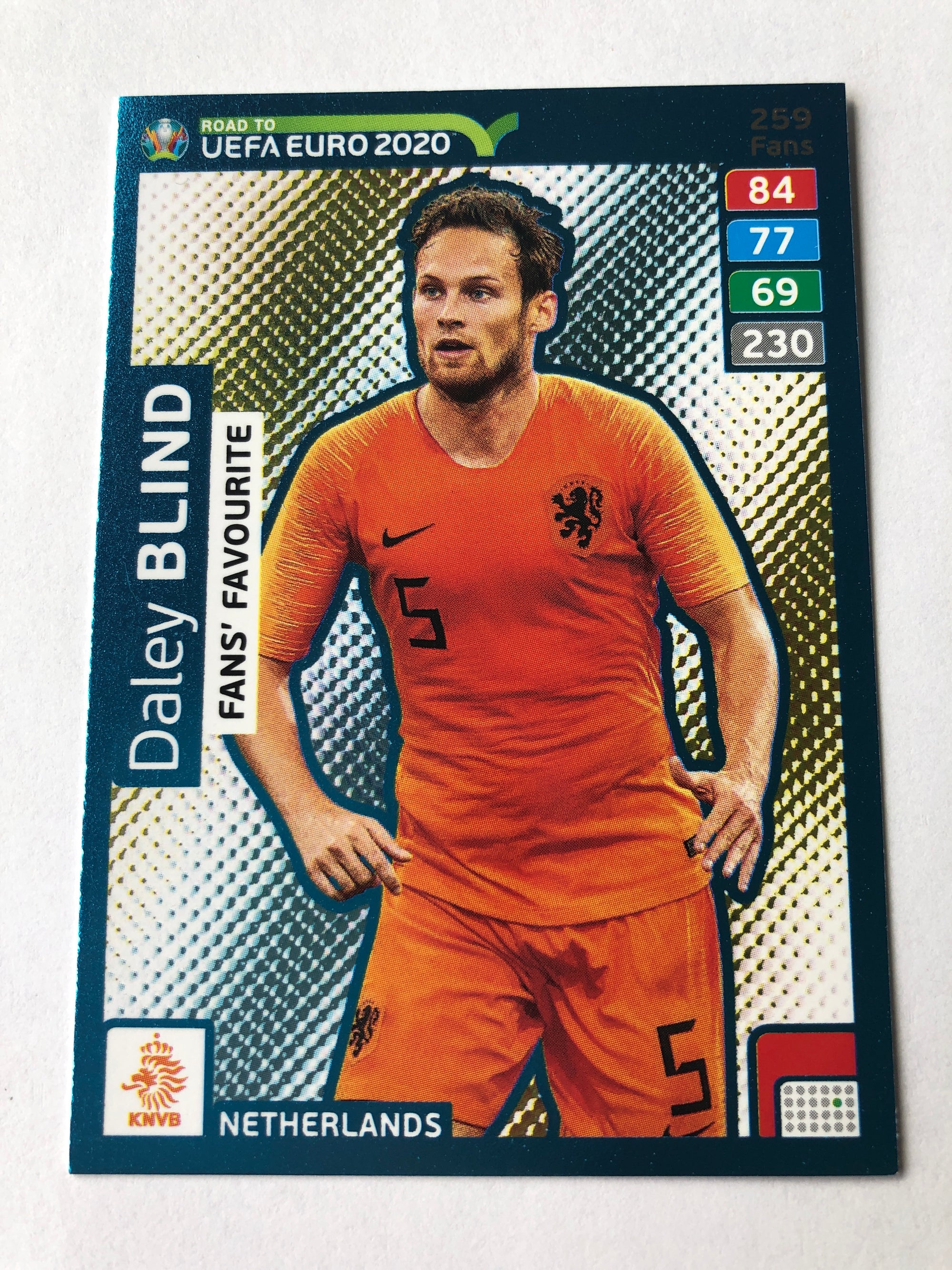 259. DALEY BLIND - NEDERLAND - FANS FAVOURITE