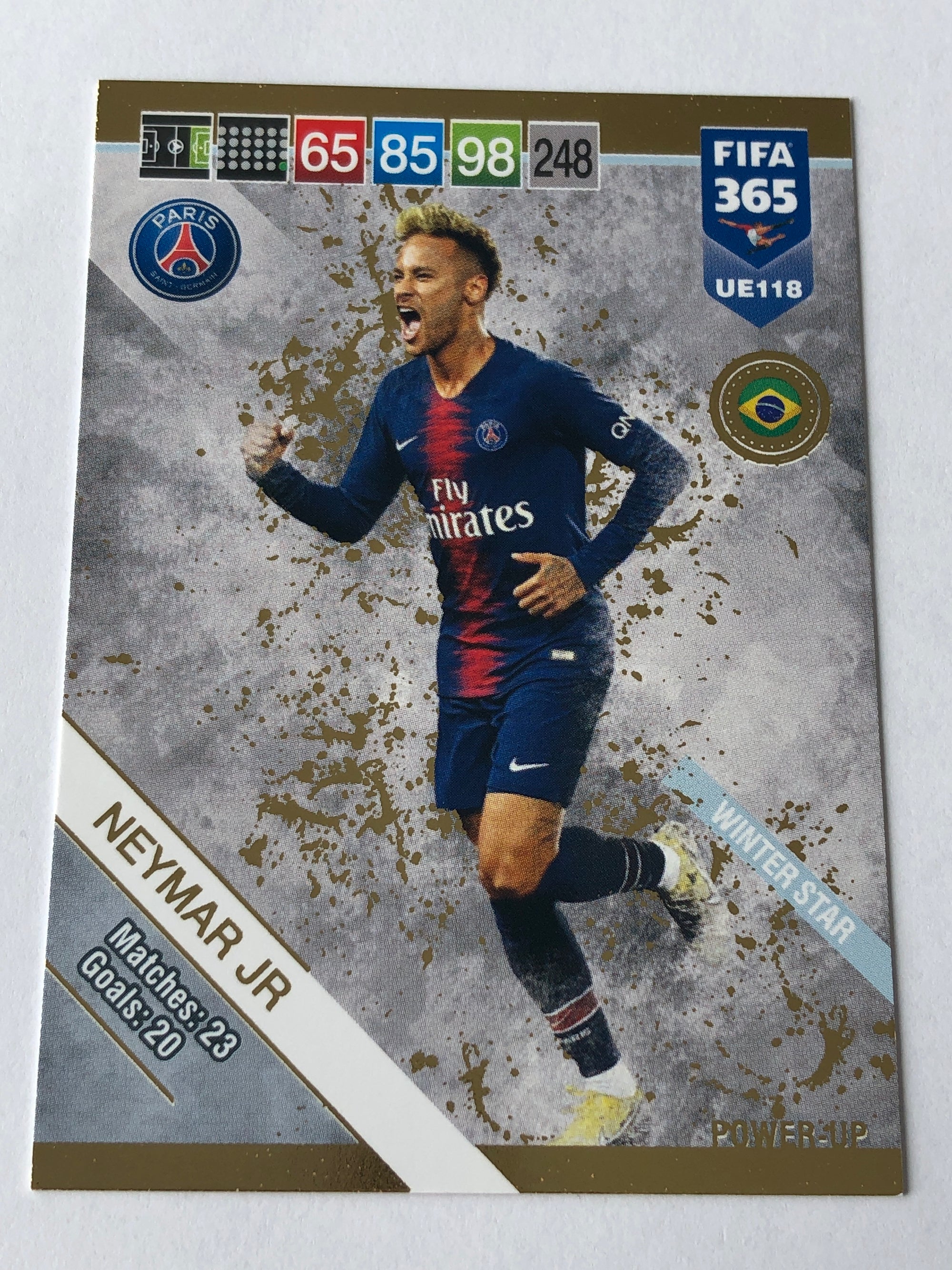 UE118. NEYMAR JR - PARIS SAINT GERMAIN - WINTER STAR