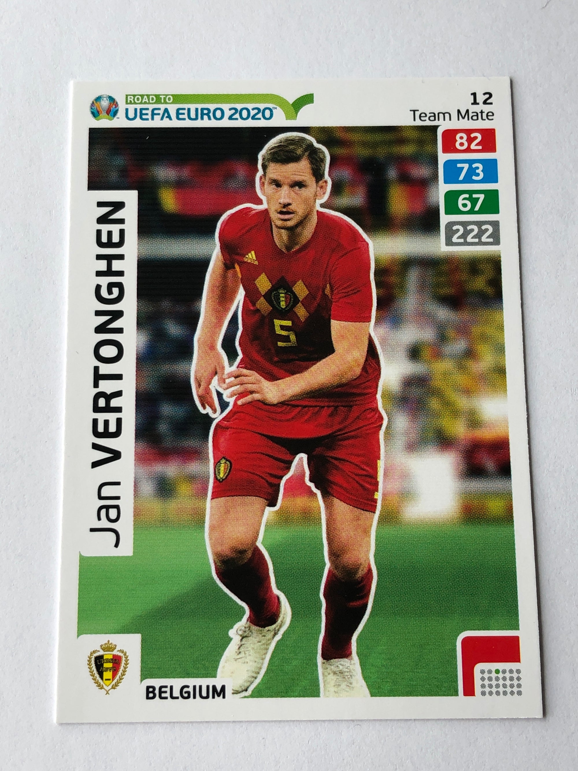 012. JAN VERTONGHEN - BELGIA