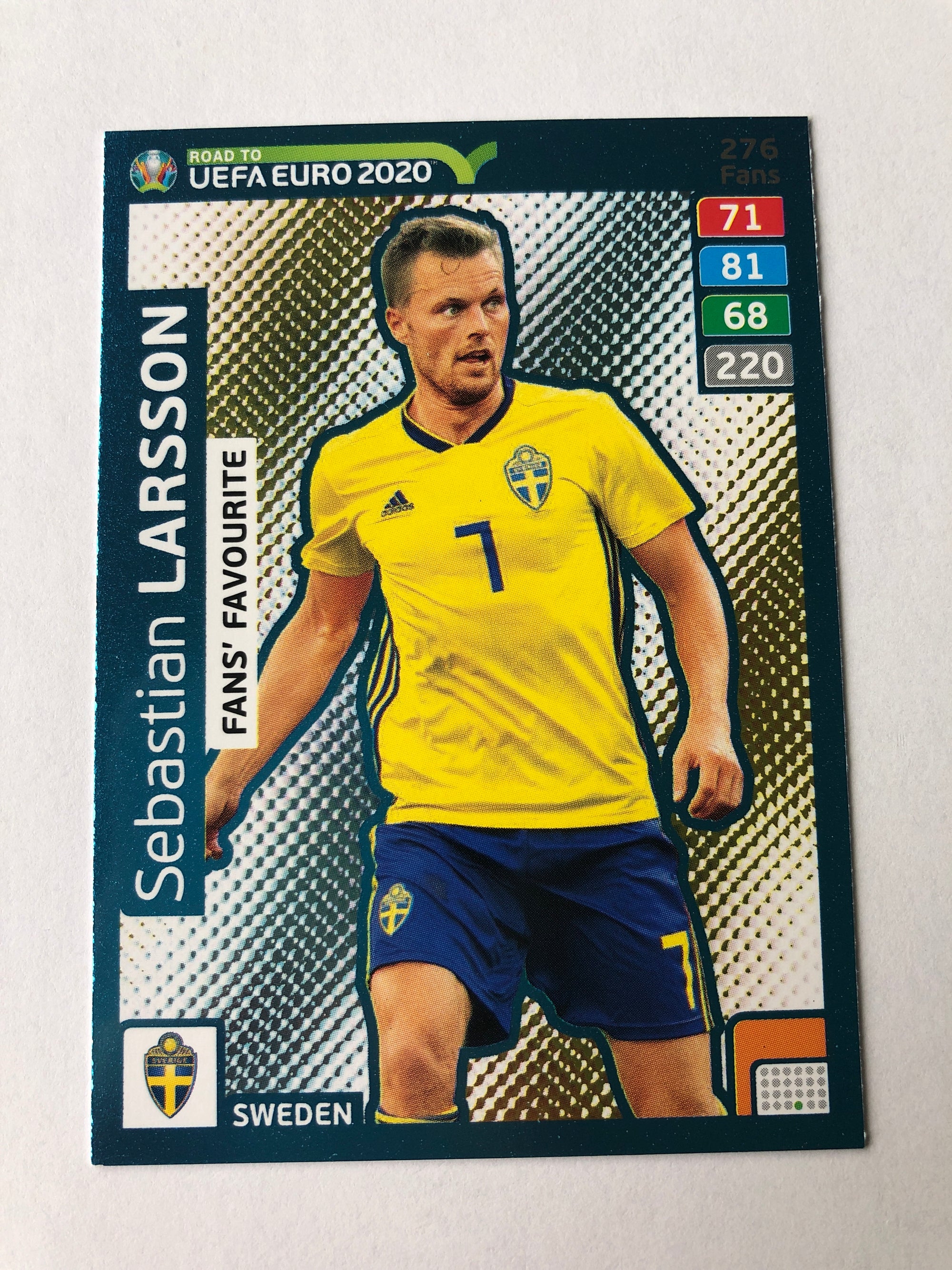 276. SEBASTIAN LARSSON - SVERIGE - FANS FAVOURITE