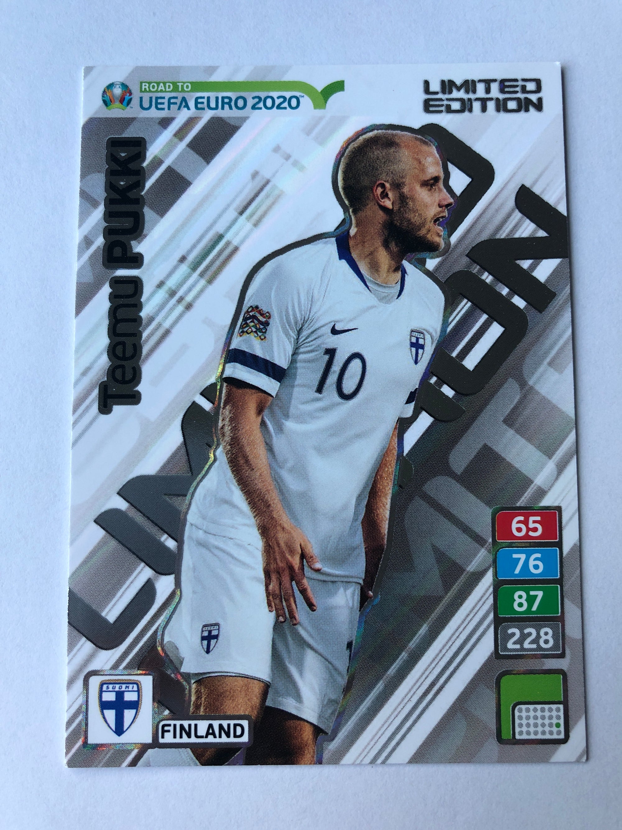 LE. TEEMU PUKKI - FINLAND - LIMITED EDITION
