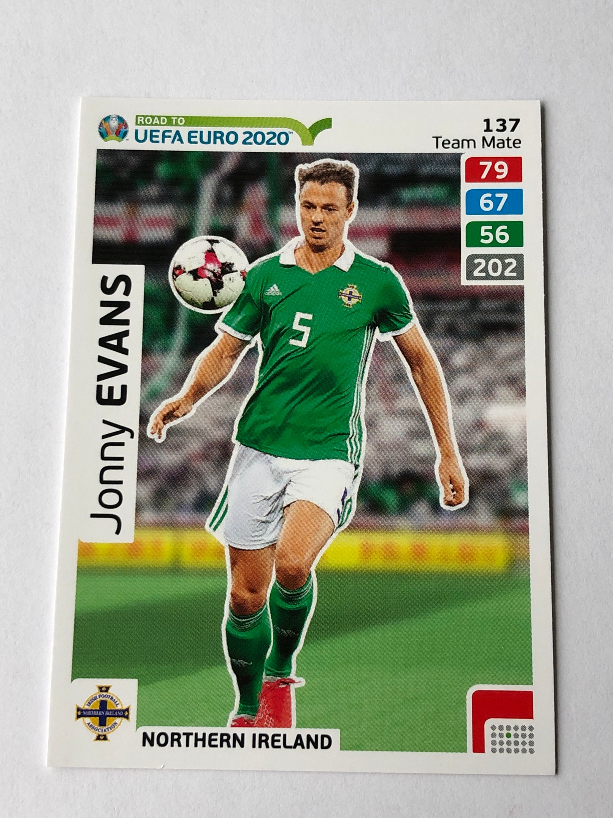 137. JONNY EVANS - NORD-IRLAND
