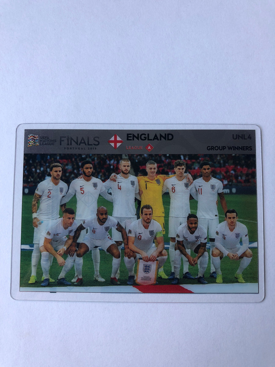 UNL004. ENGLAND - GROUP WINNERS