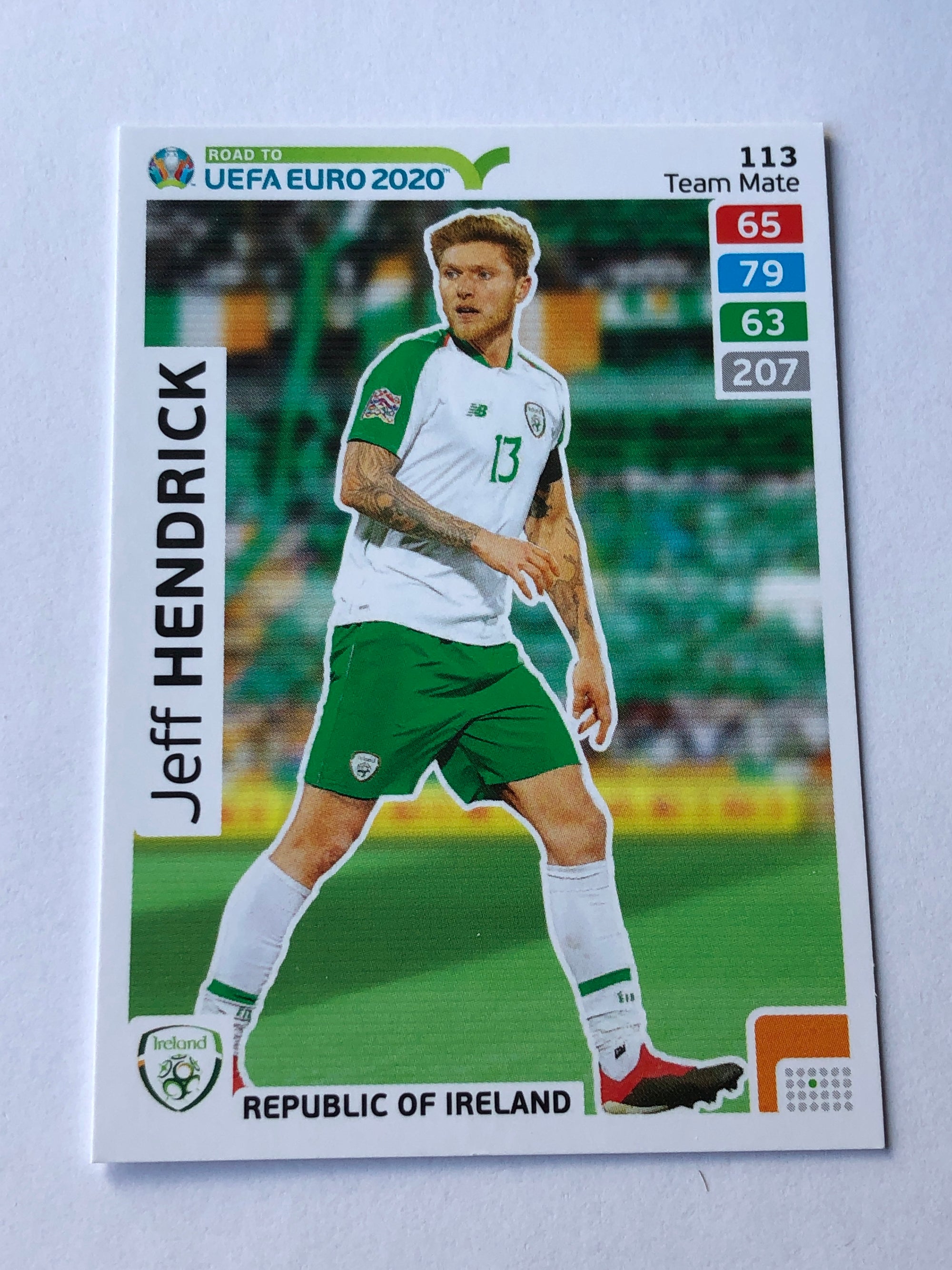 113. JEFF HENDRICK - IRLAND