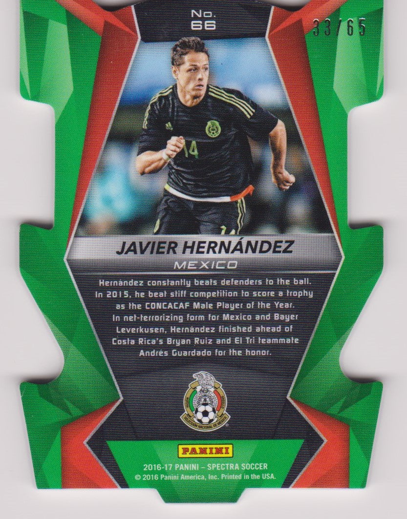 066. JAVIER HERNANDEZ - MEXICO #65