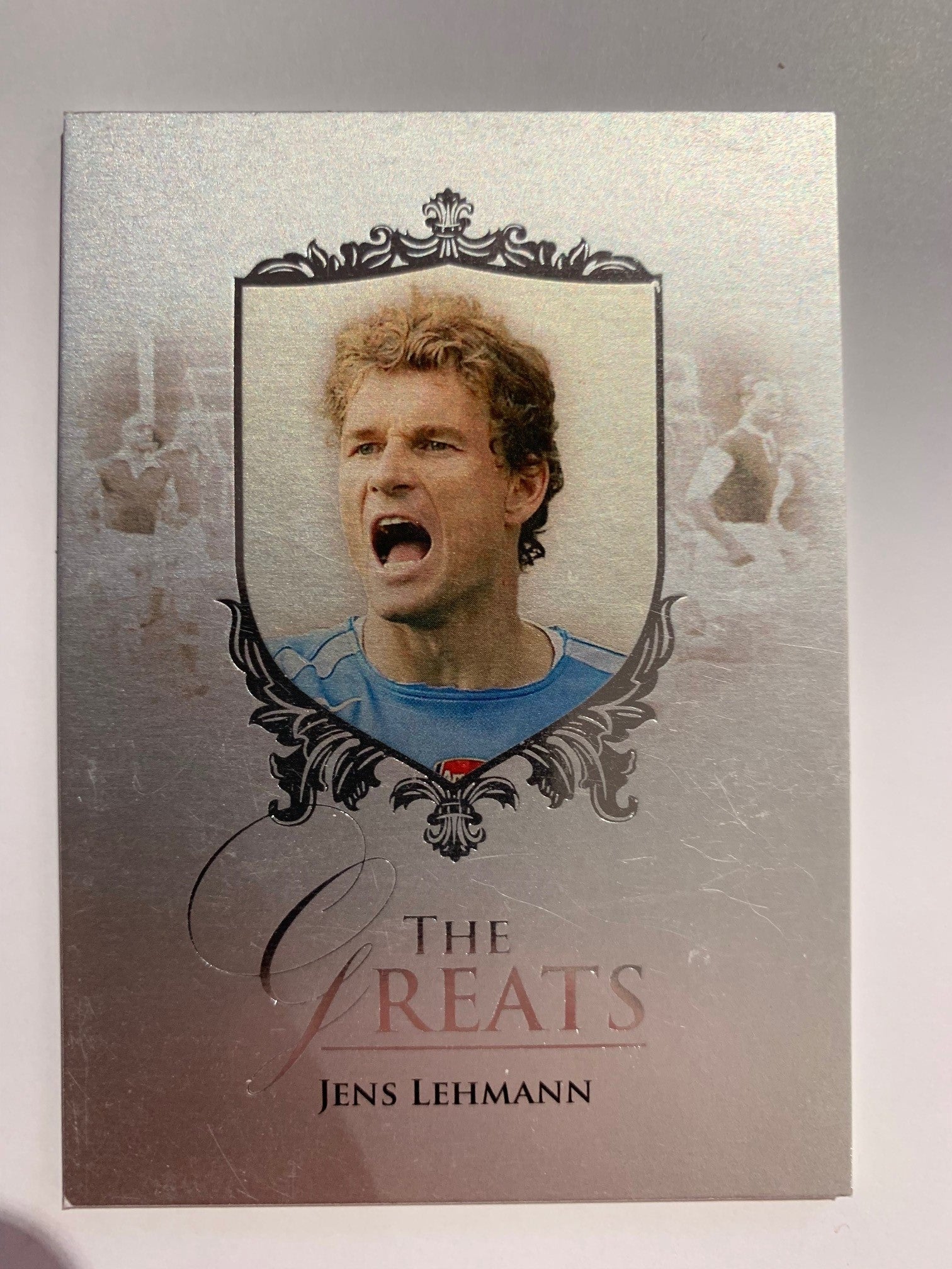 JENS LEHMANN - ARSENAL - FUTERA 2016 "THE GREATS" SILVER #21