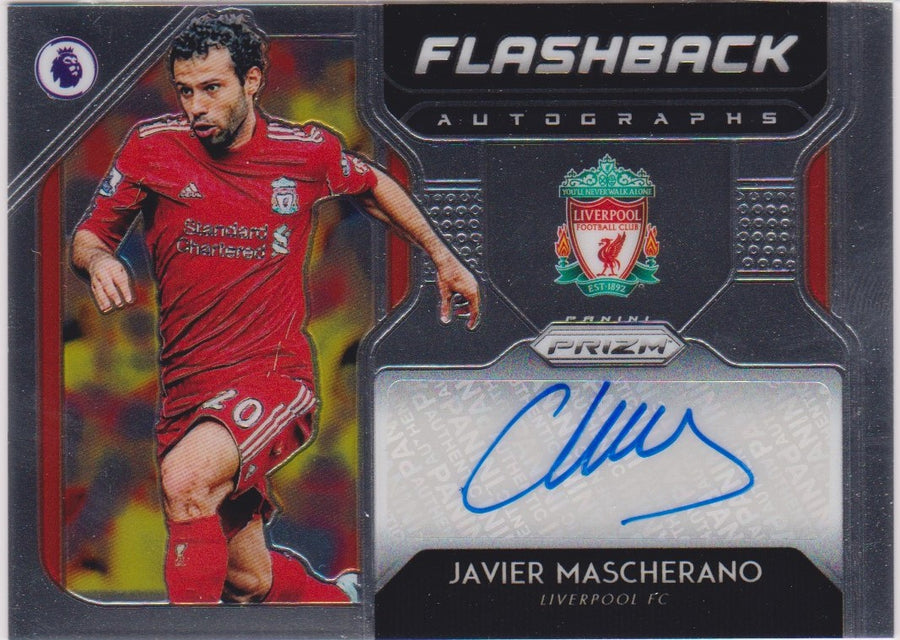FL-JM. JAVIER MASCHERANO - LIVERPOOL - FLASHBACK AUTOGRAPHS