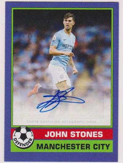 029A-A. JOHN STONES - MANCHESTER CITY - AUTOGRAPH