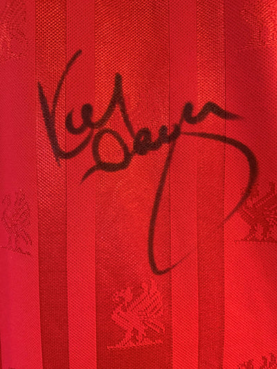 SIR KENNY DALGLISH - SIGNERT DRAKT MED EKTEHETSBEVIS/COA