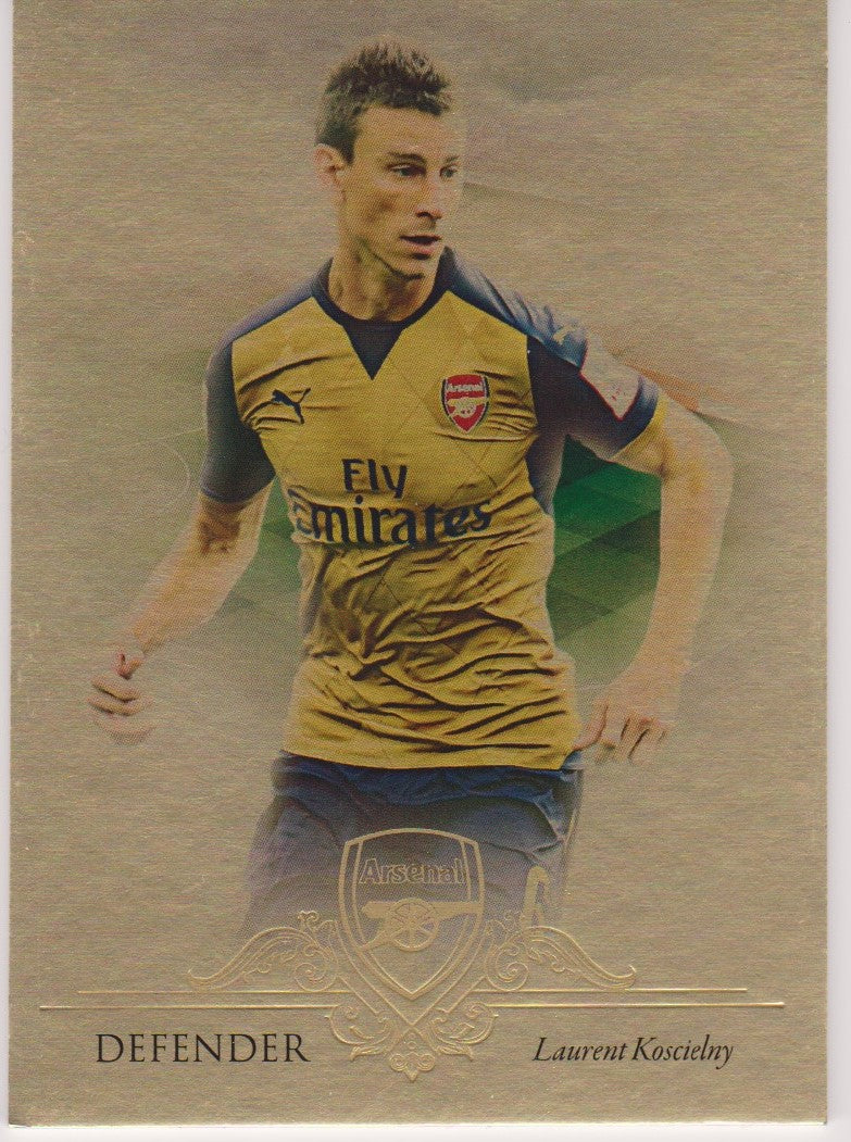 000. GOLD 006. LAURENT KOSCIELNY - ARSENAL - FUTERA 2016 - GOLD #11