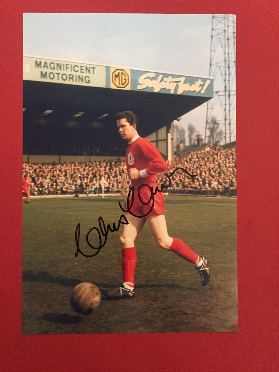 LIVERPOOL - CHRIS LAWLER - SIGNERT BILDE MED EKTEHETSBEVIS/COA