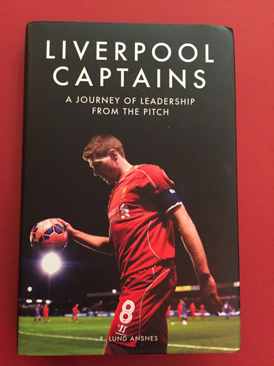 JAMIE CARRAGHER - SIGNERT "LIVERPOOL CAPTAIN`S" BOK MED EKTEHETSBEVIS/COA