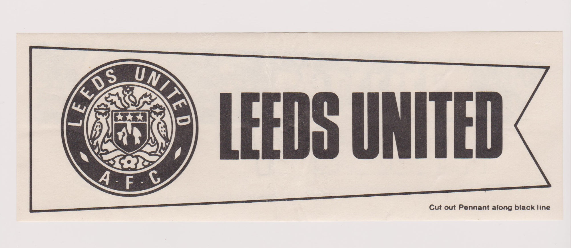LEEDS UNITED  - A&BC TEAM PENNANT